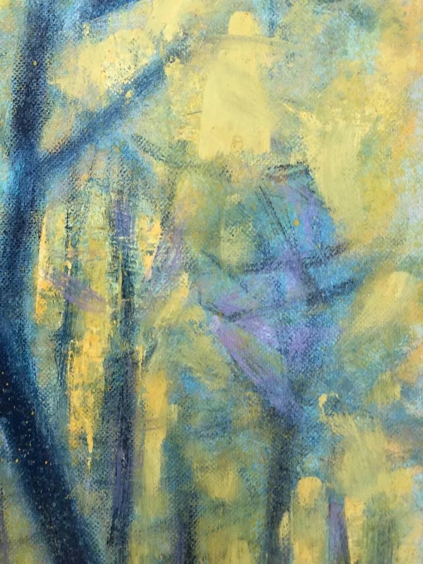 1960s Vintage Landscape Oil Painting - 9