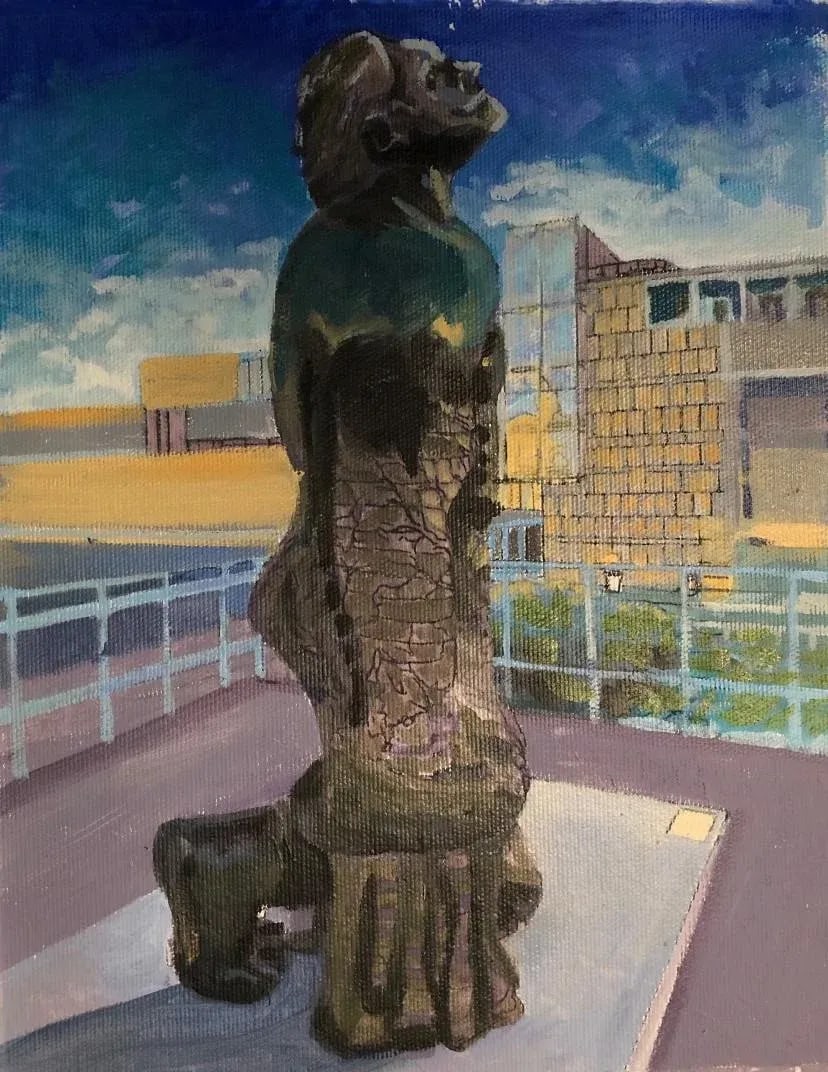 Public Sculpture Contemporary Painting - 2