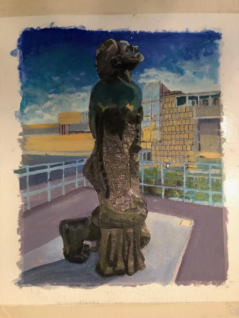 Public Sculpture Contemporary Painting - 9