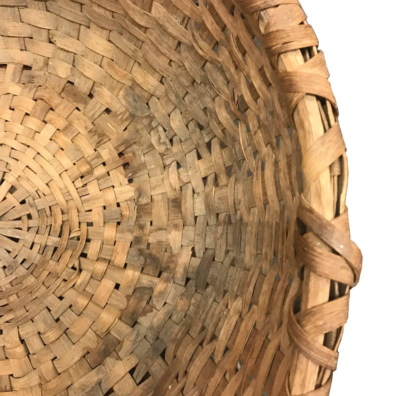 19th Century American Splint Oak Basket - 5