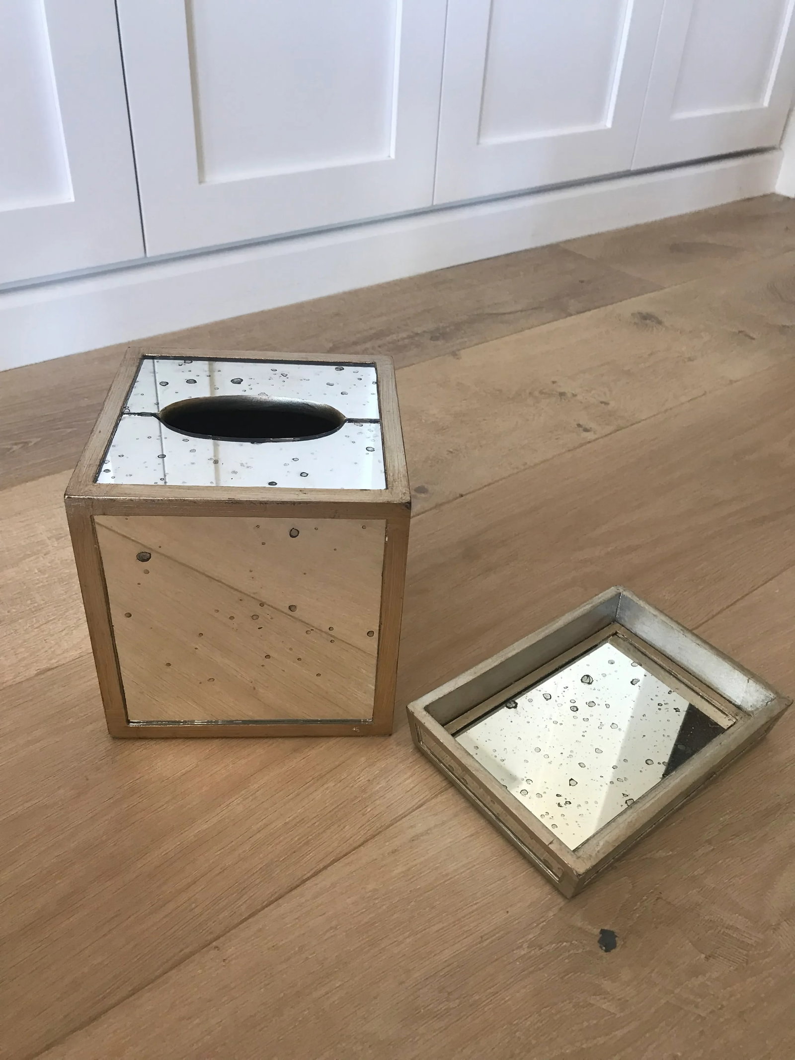 Pigeon & Poodle Atwater Tissue Box and Soap Dish - 10