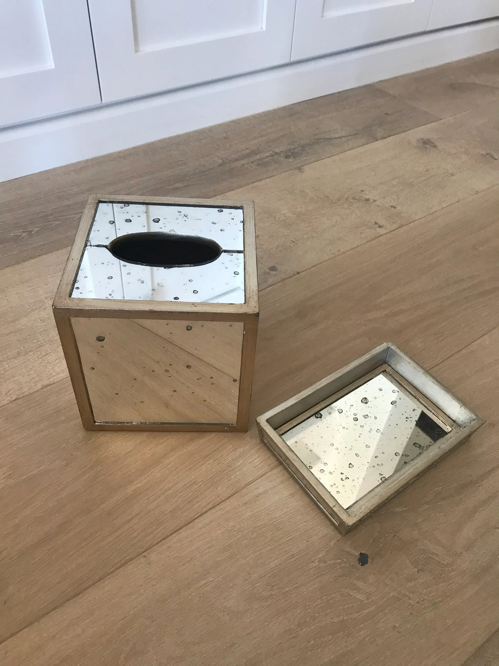 Pigeon & Poodle Atwater Tissue Box and Soap Dish - 2