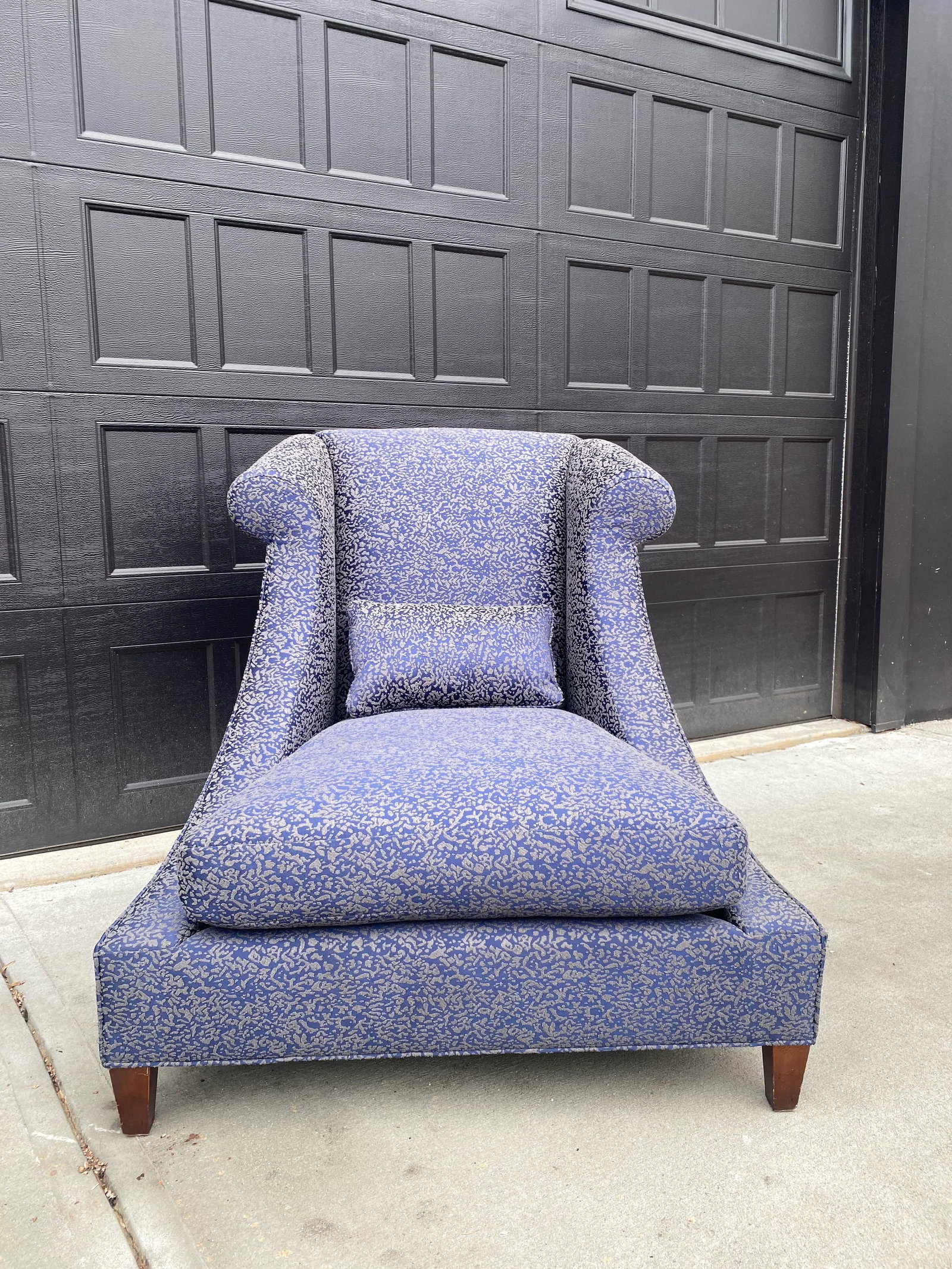 Baker Furniture Thomas Pheasant Villa Club Chair and Ottoman - 2
