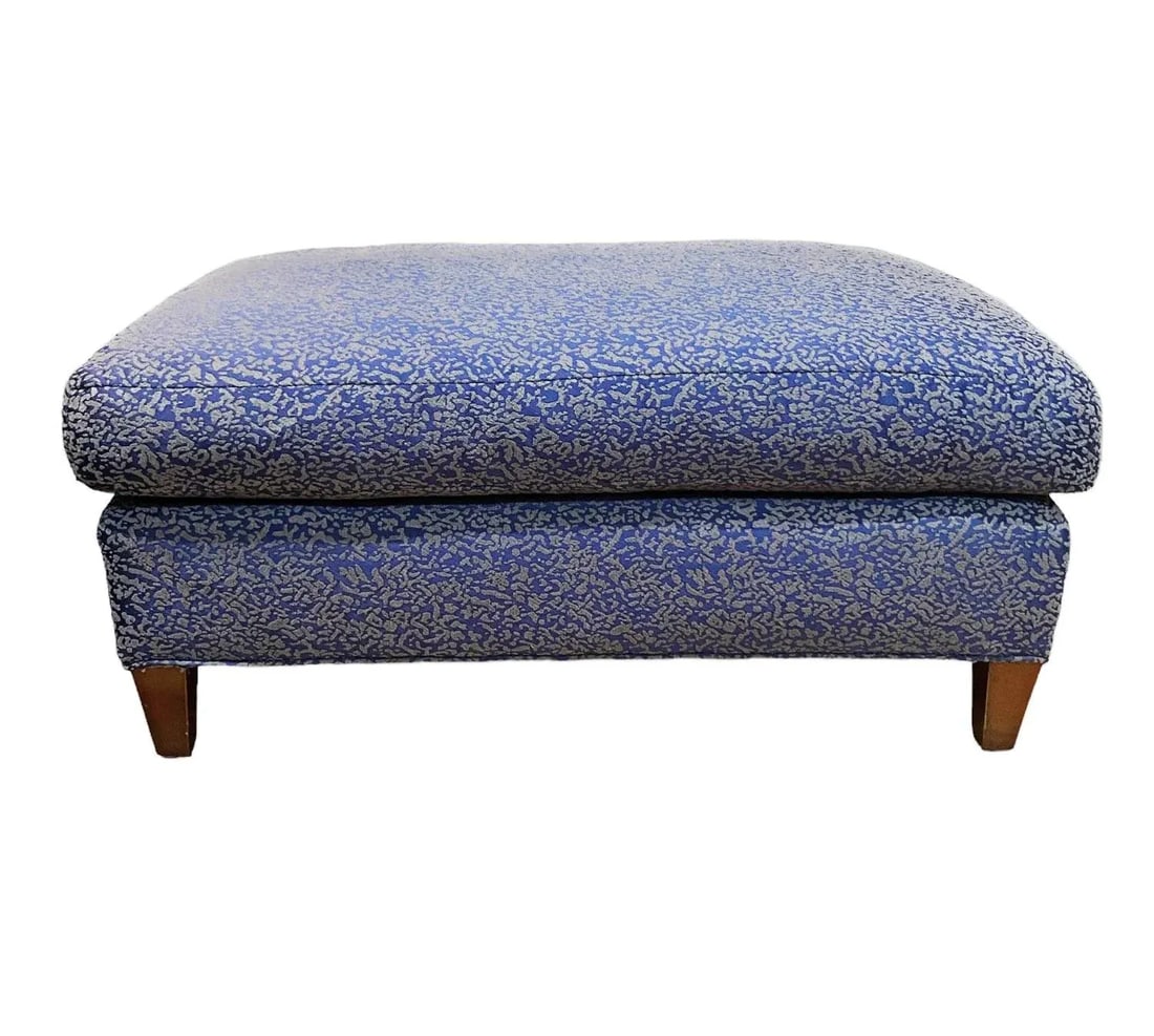 Baker Furniture Thomas Pheasant Villa Club Chair and Ottoman - 4