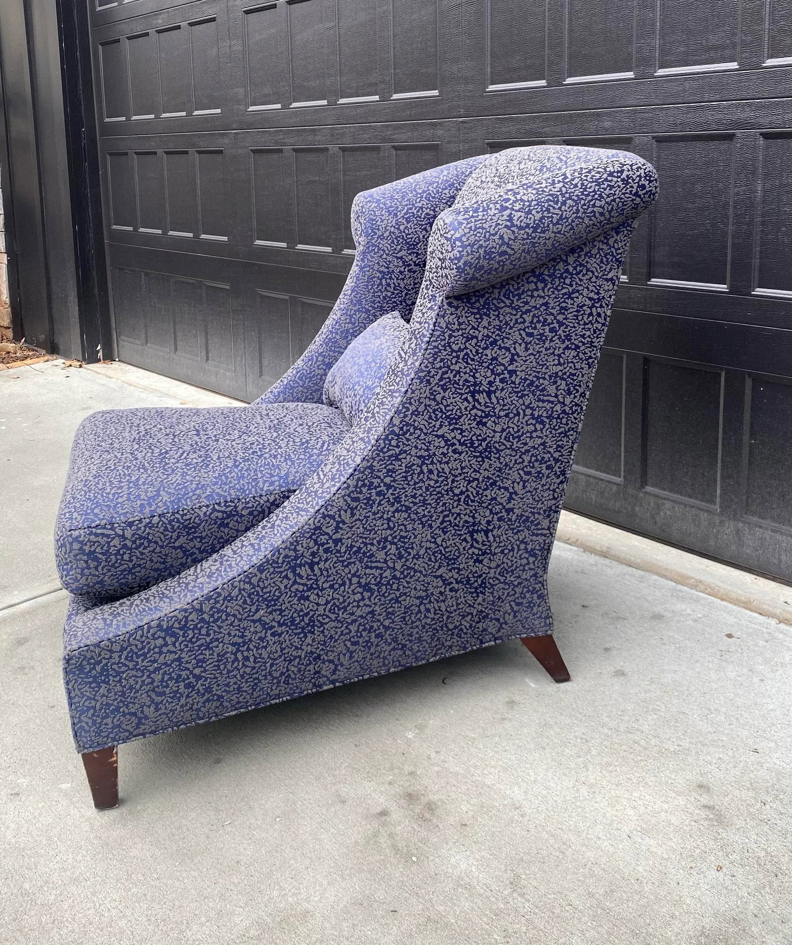 Baker Furniture Thomas Pheasant Villa Club Chair and Ottoman - 5
