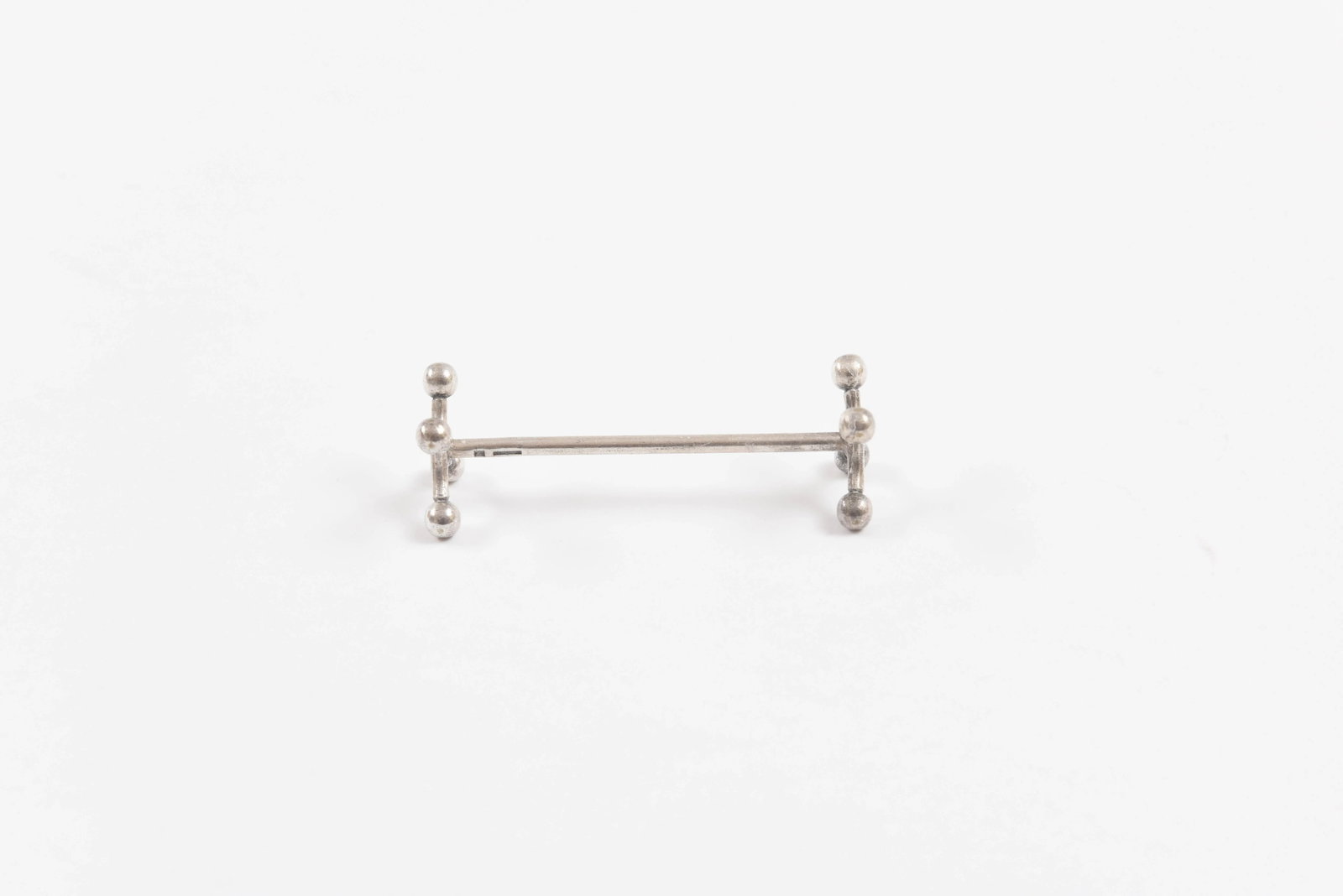 11 Christofle Knive Rests, Silver Plated Hand Chased Details - 7