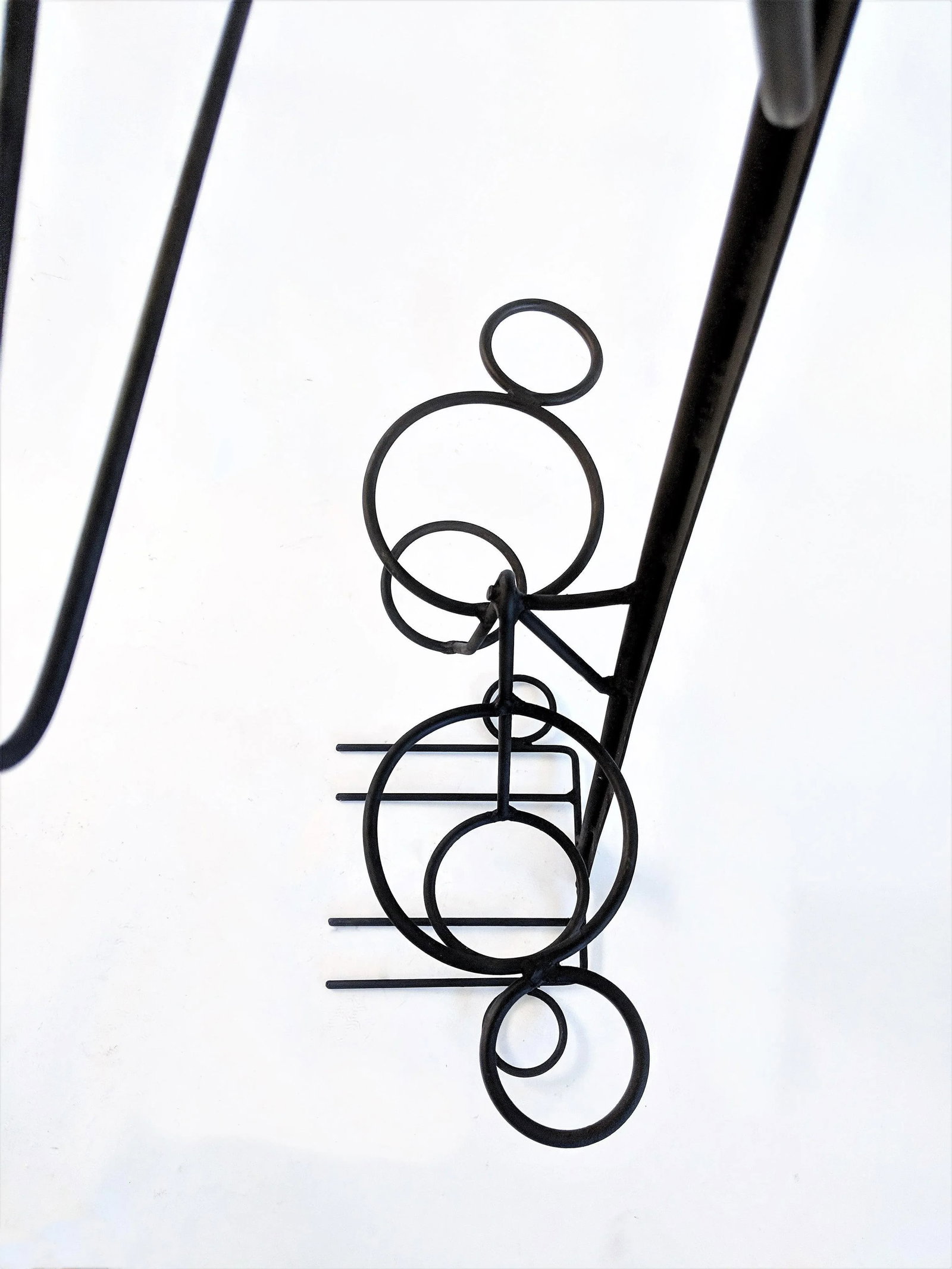 1960s Mid-Century Modern Metal Entry Hall Tree Coat Rack - 11