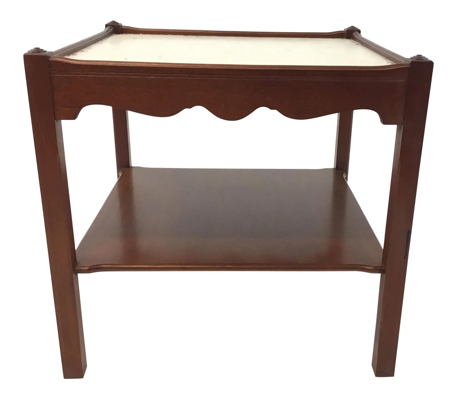 Hickory Chair Chippendale Wood Lamp Table (1 of 5)