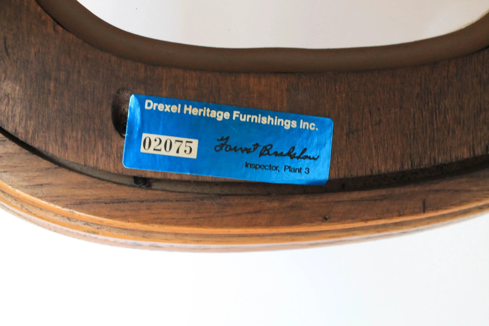 Mid-Century Burlwood and Brass Coffee Table by Drexel Heritage - 9