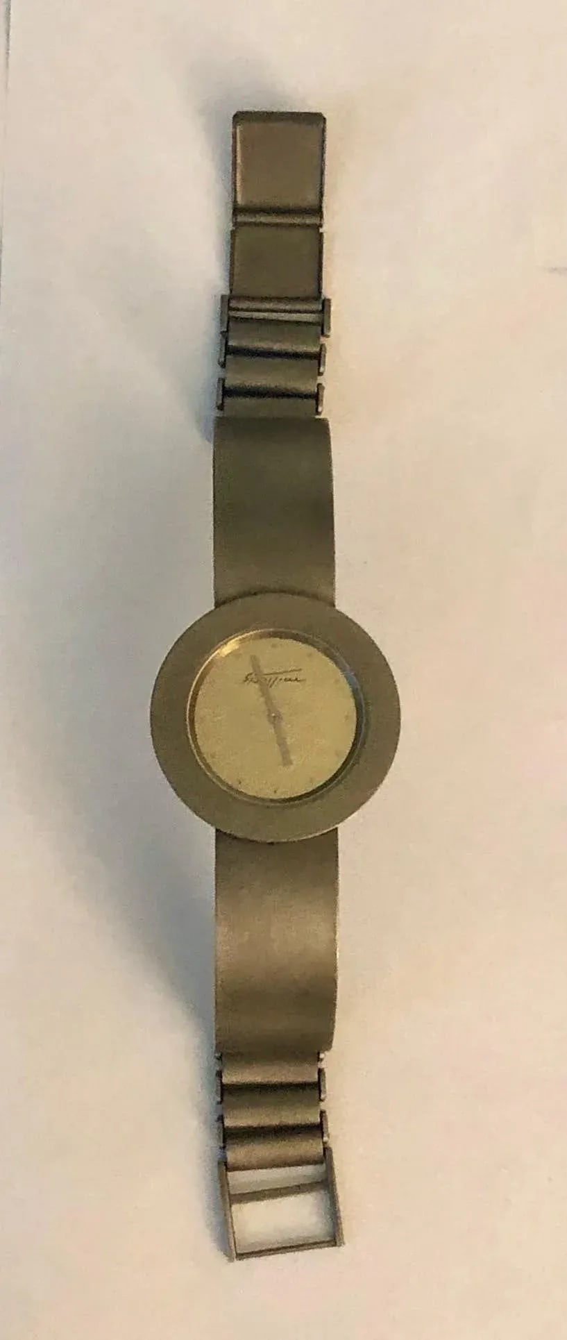 Eduardo Milieris Brushed Metal Two Tone Watch - 5