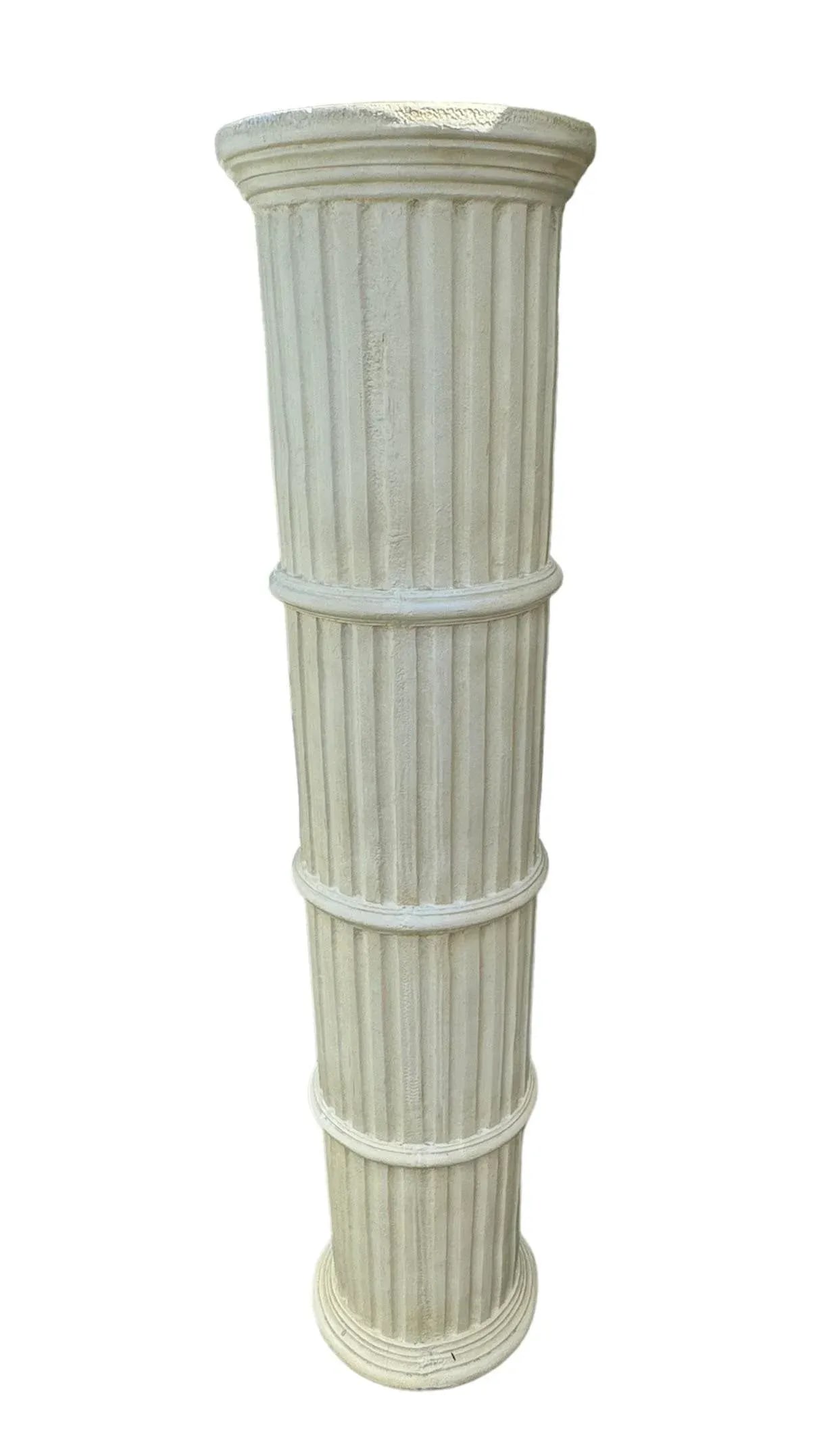 1980s Vintage Fornasseti Style Column Shaped Curio Display Shelving Unit - 2