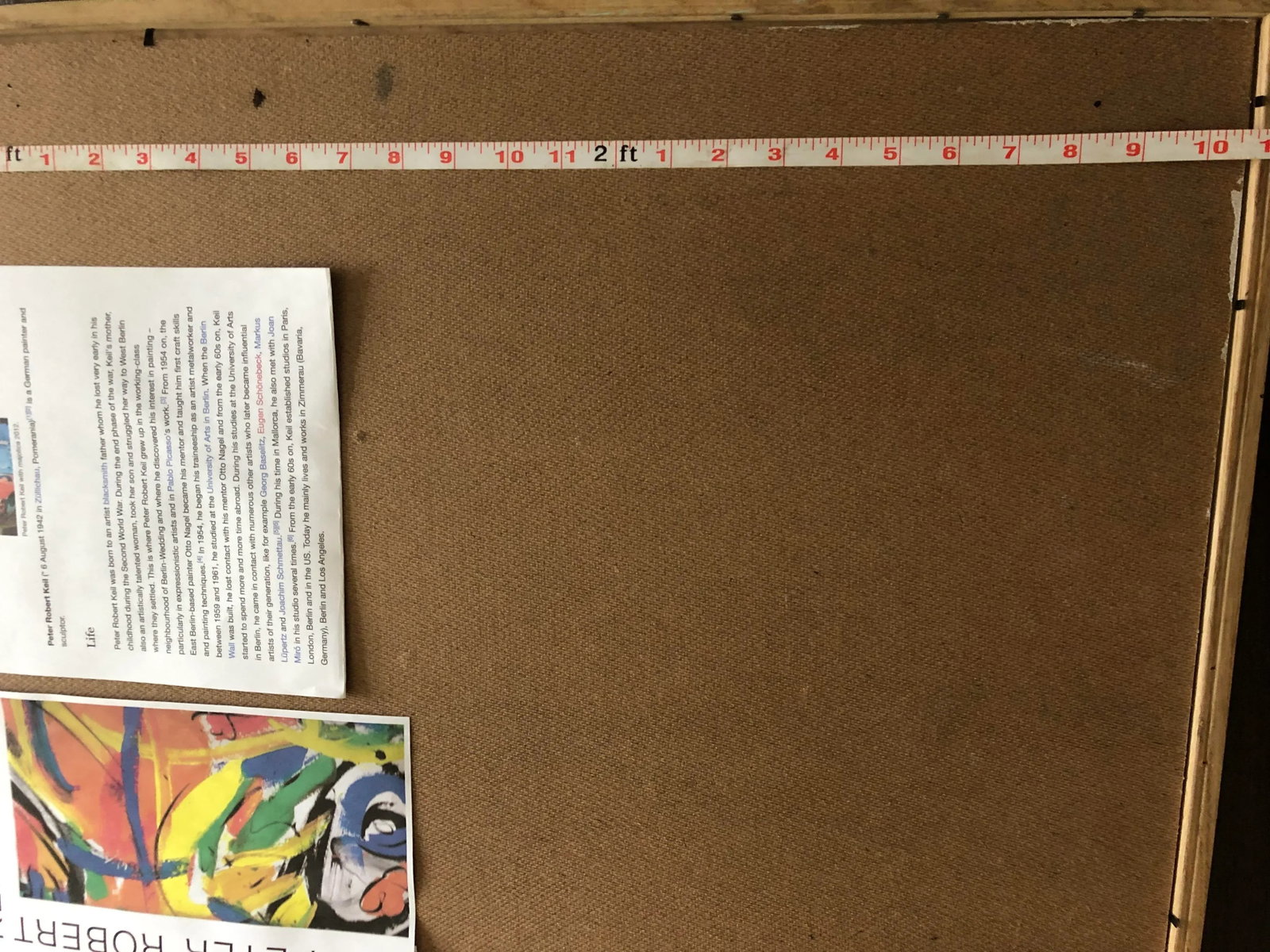Modern Peter Robert Keil Signed Expressionist Painting With Certificate of Authenticity - 10