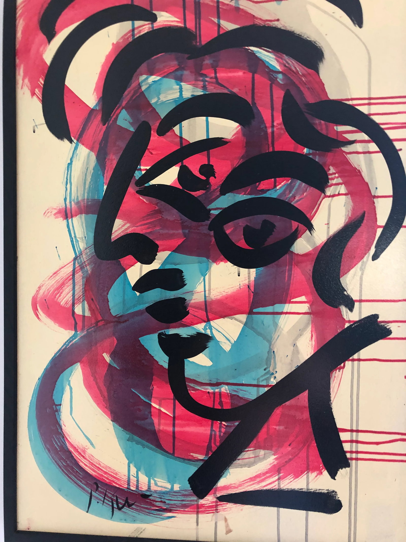 Modern Peter Robert Keil Signed Expressionist Painting With Certificate of Authenticity - 2