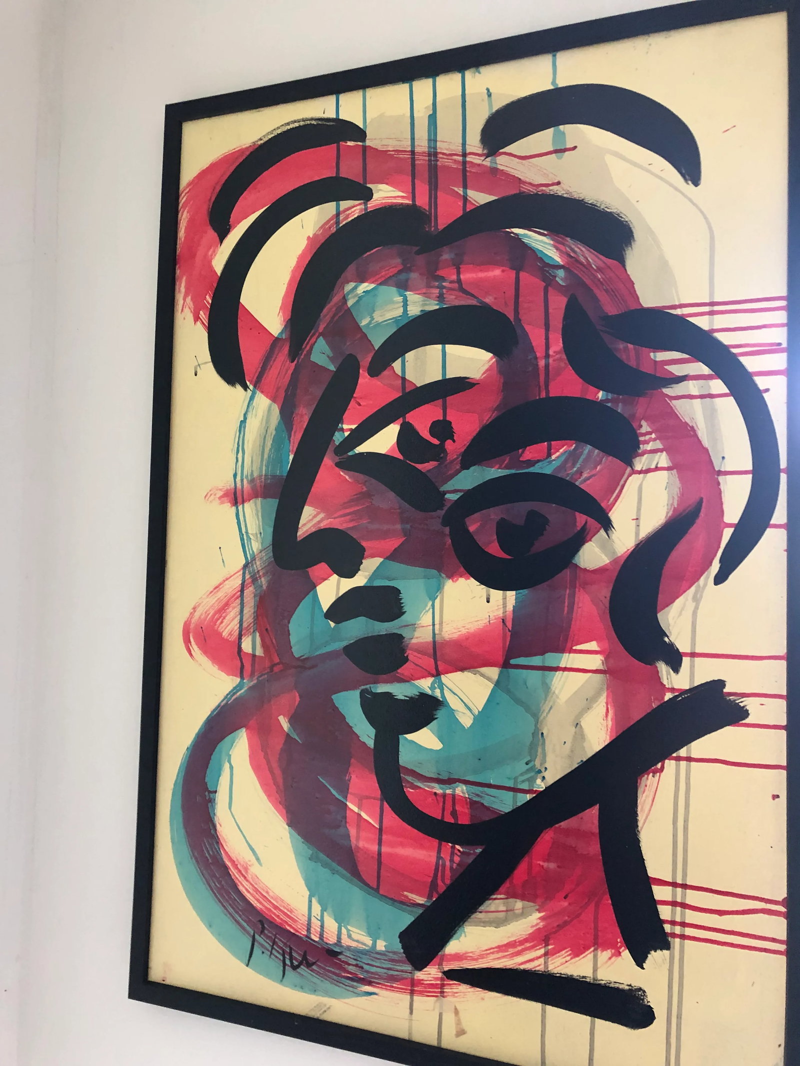 Modern Peter Robert Keil Signed Expressionist Painting With Certificate of Authenticity - 3