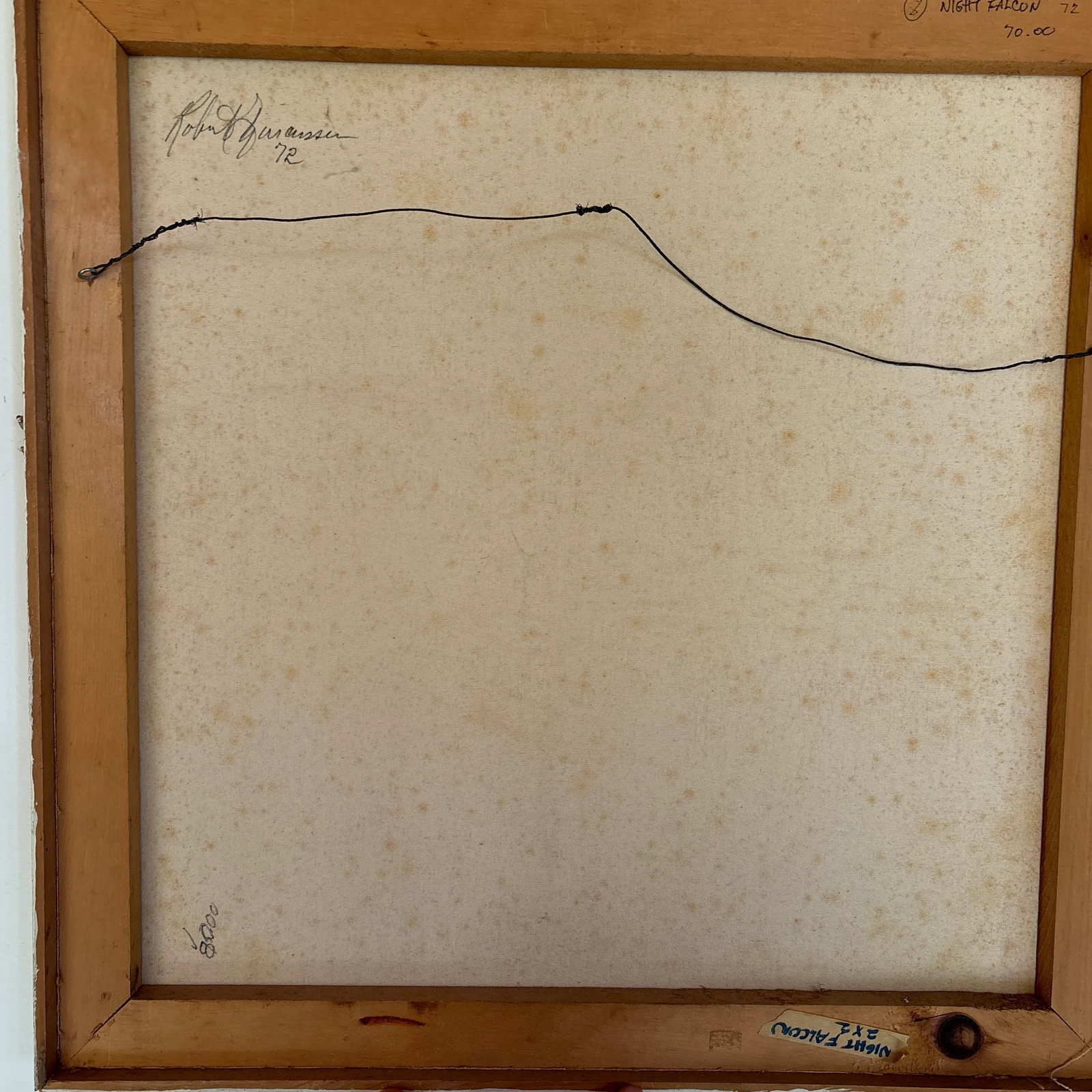 Mid-Century Modern Abstract Painting Signed by the Artist - 10