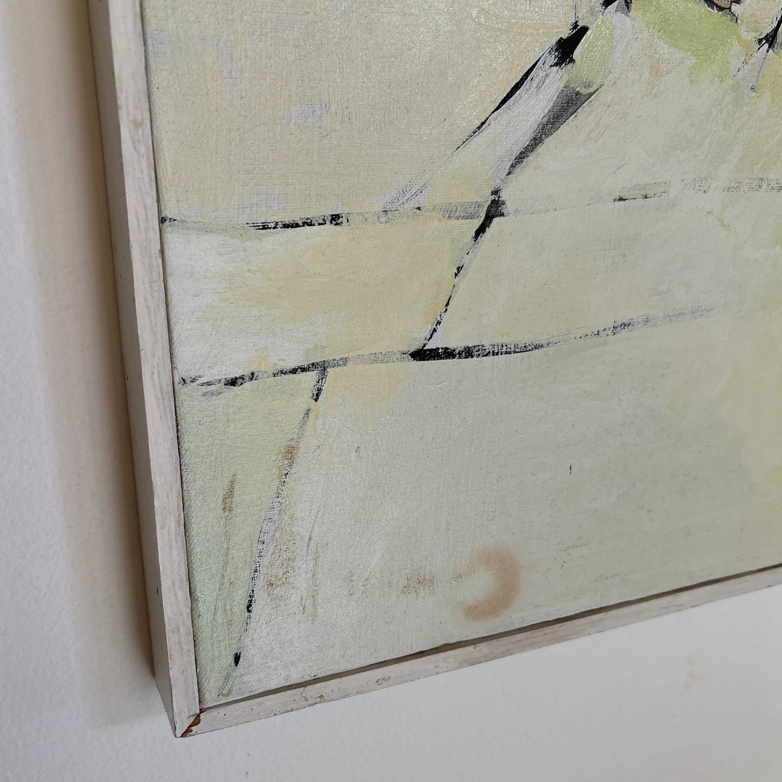 Mid-Century Modern Abstract Painting Signed by the Artist - 5