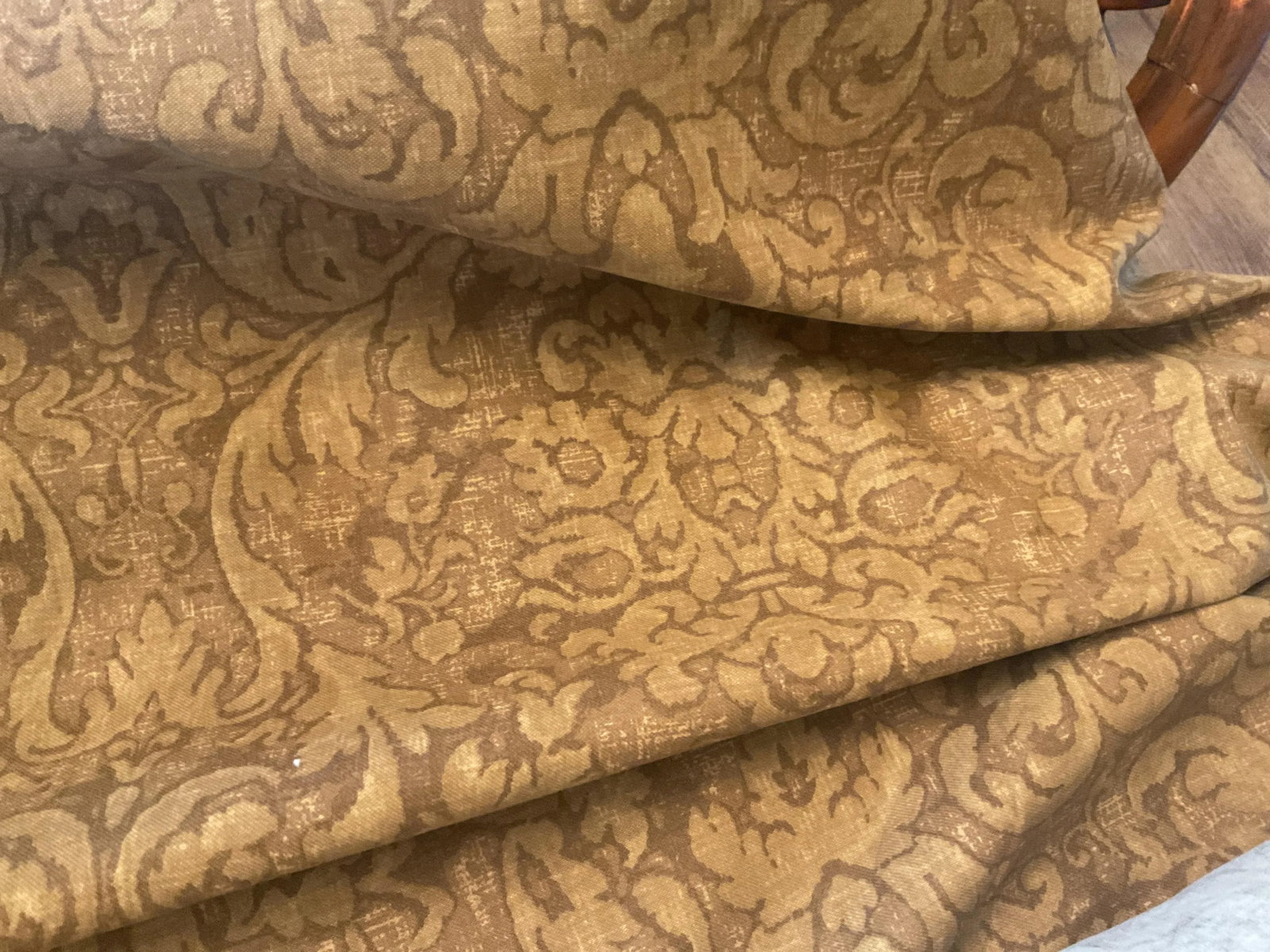 Ralph Lauren Evanston Damask Fabric 16 Yard Bolt - 4