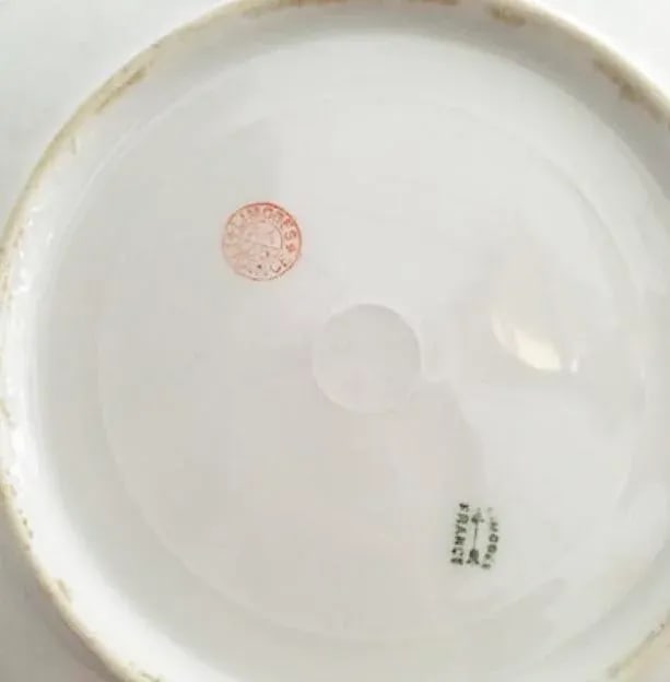 Limoges Hand Painted Fish Plates - Set of 10 - 5