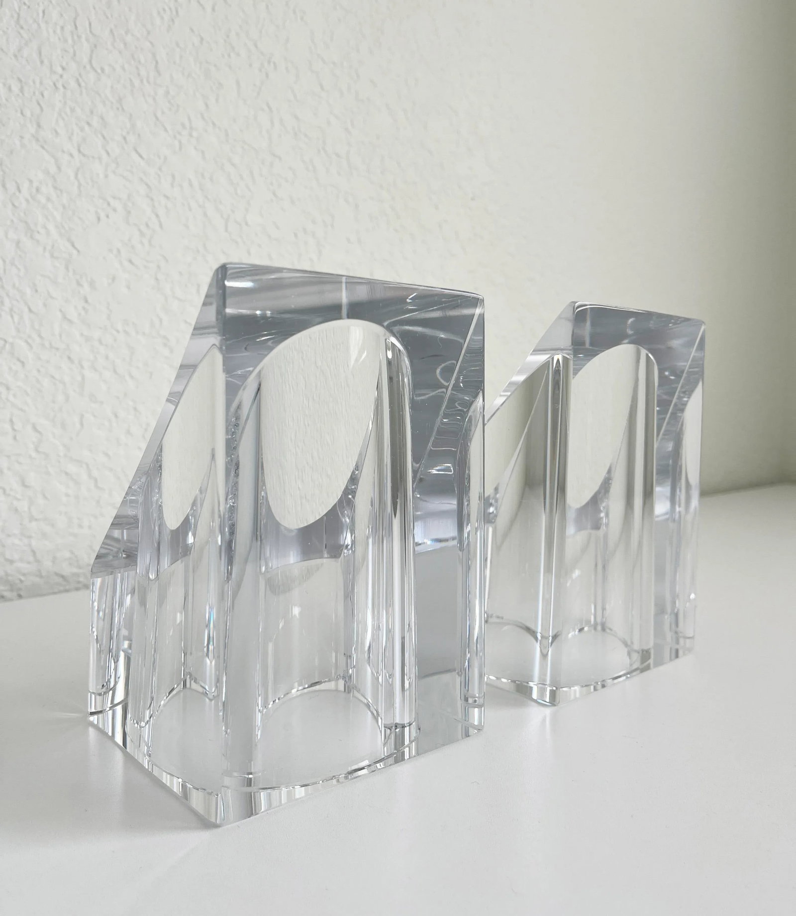 Ralph Lauren Crystal Bookends - A Pair - 11