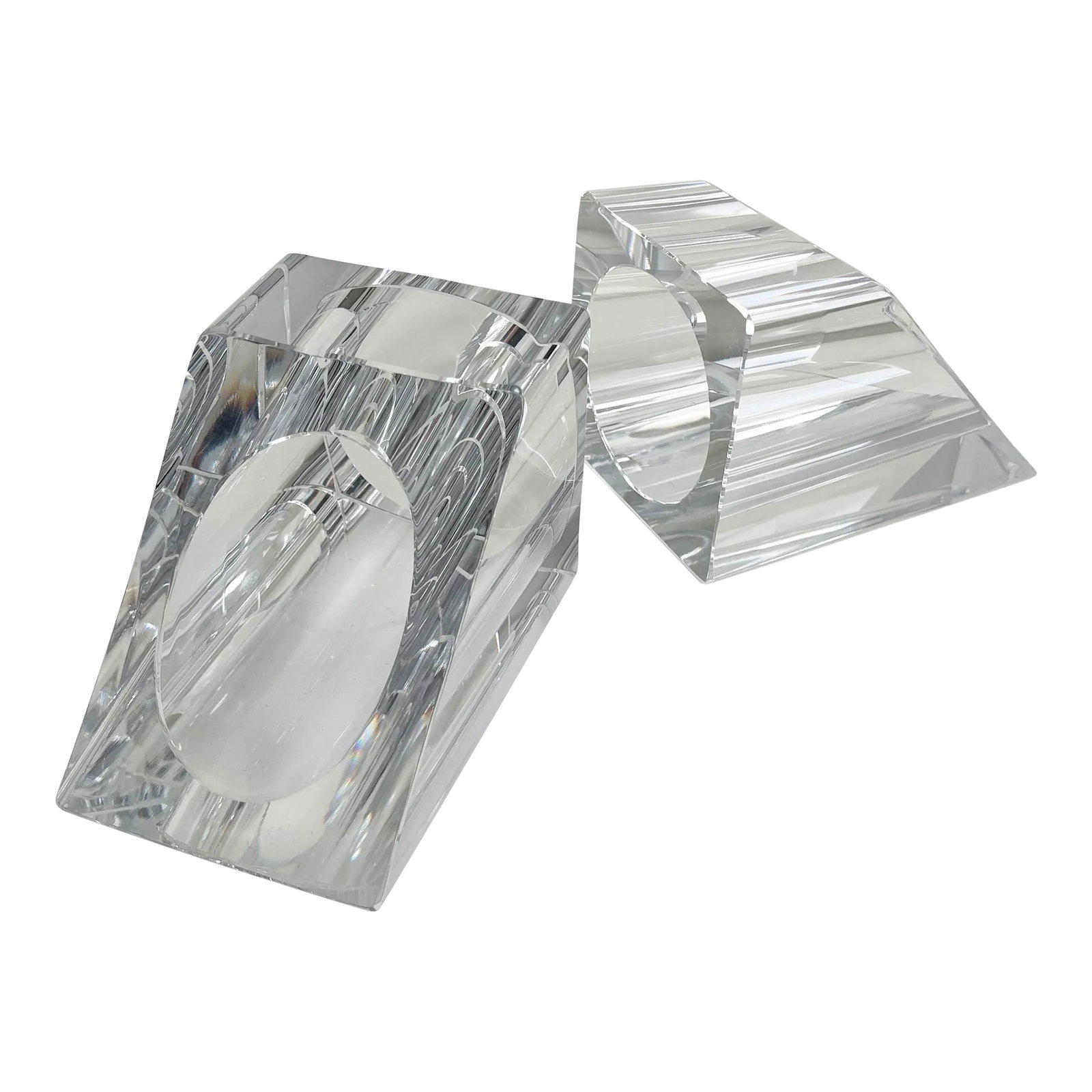 Ralph Lauren Crystal Bookends - A Pair (1 of 12)