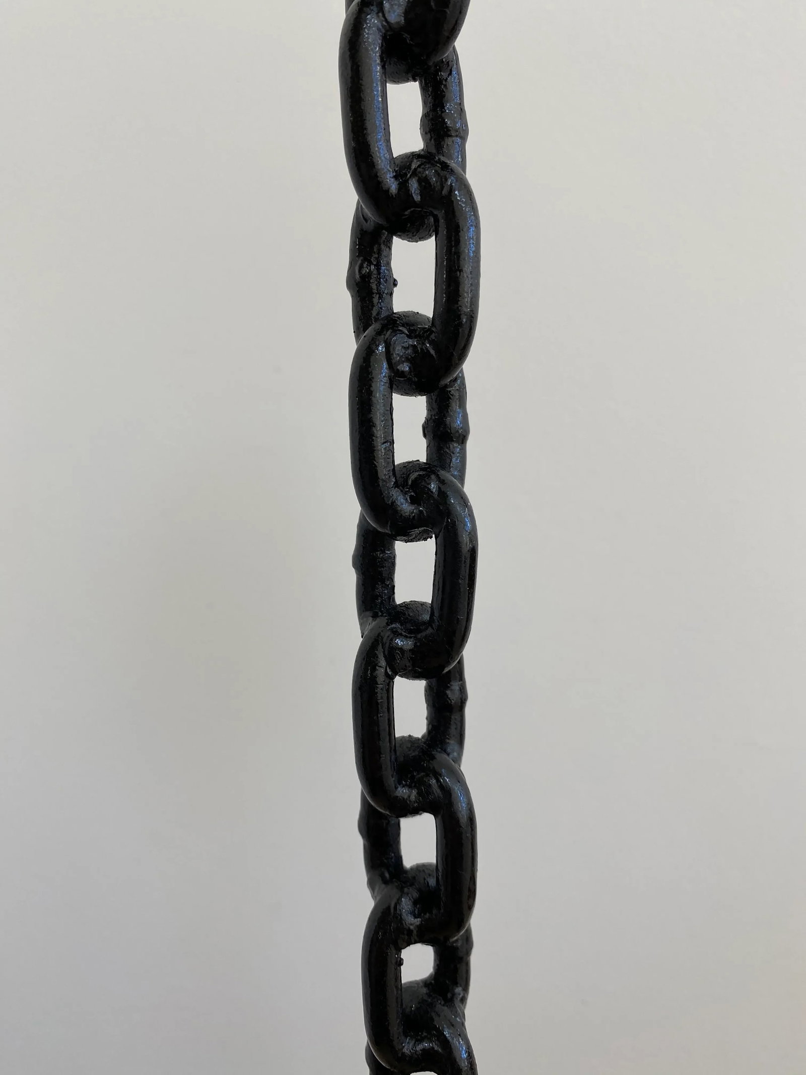 1980s Modernist Black Wrought Iron Floor Candle Stand - 3