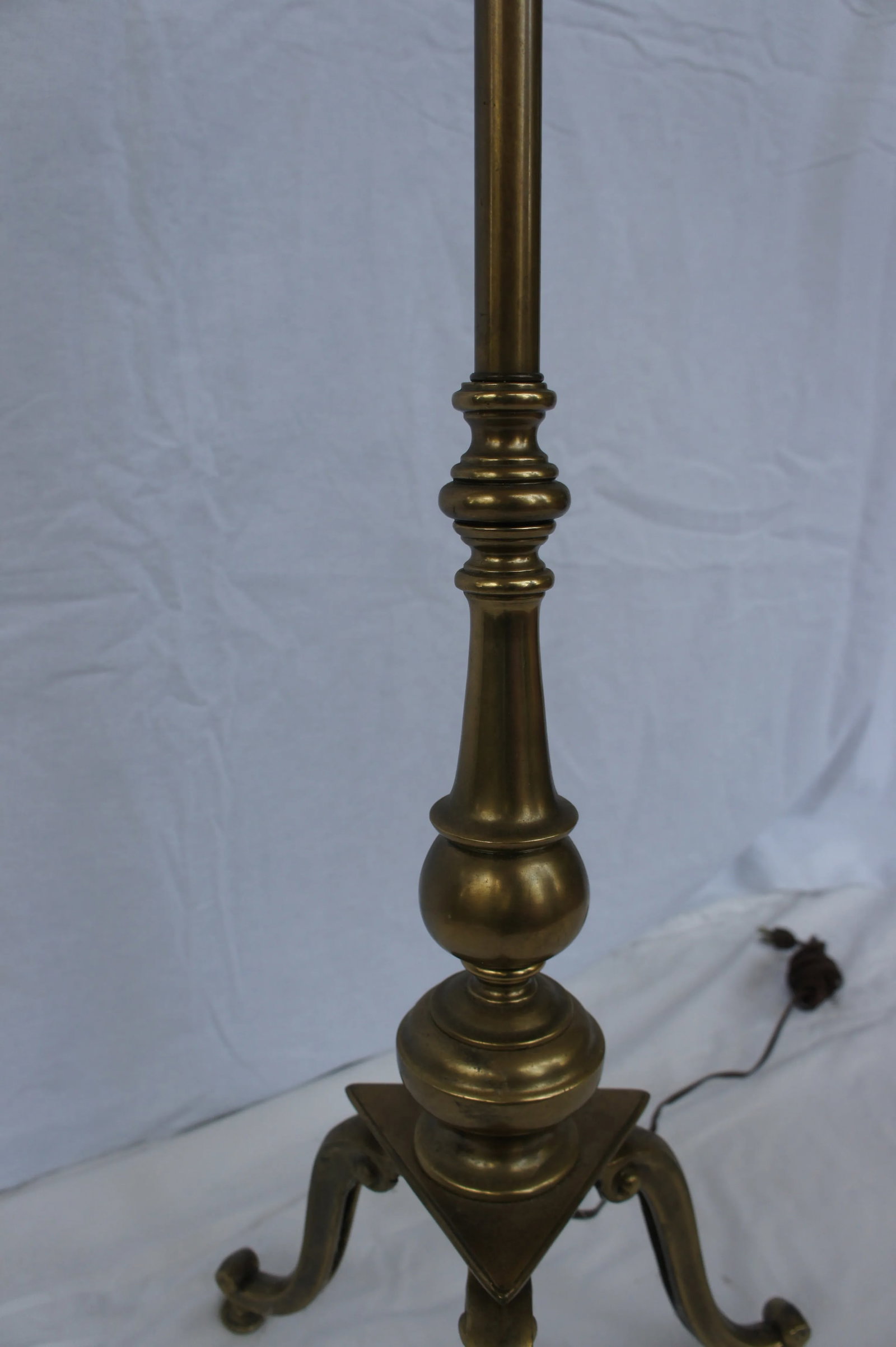 1960s Vintage Frederic Cooper Brass Floor Lamp - 4