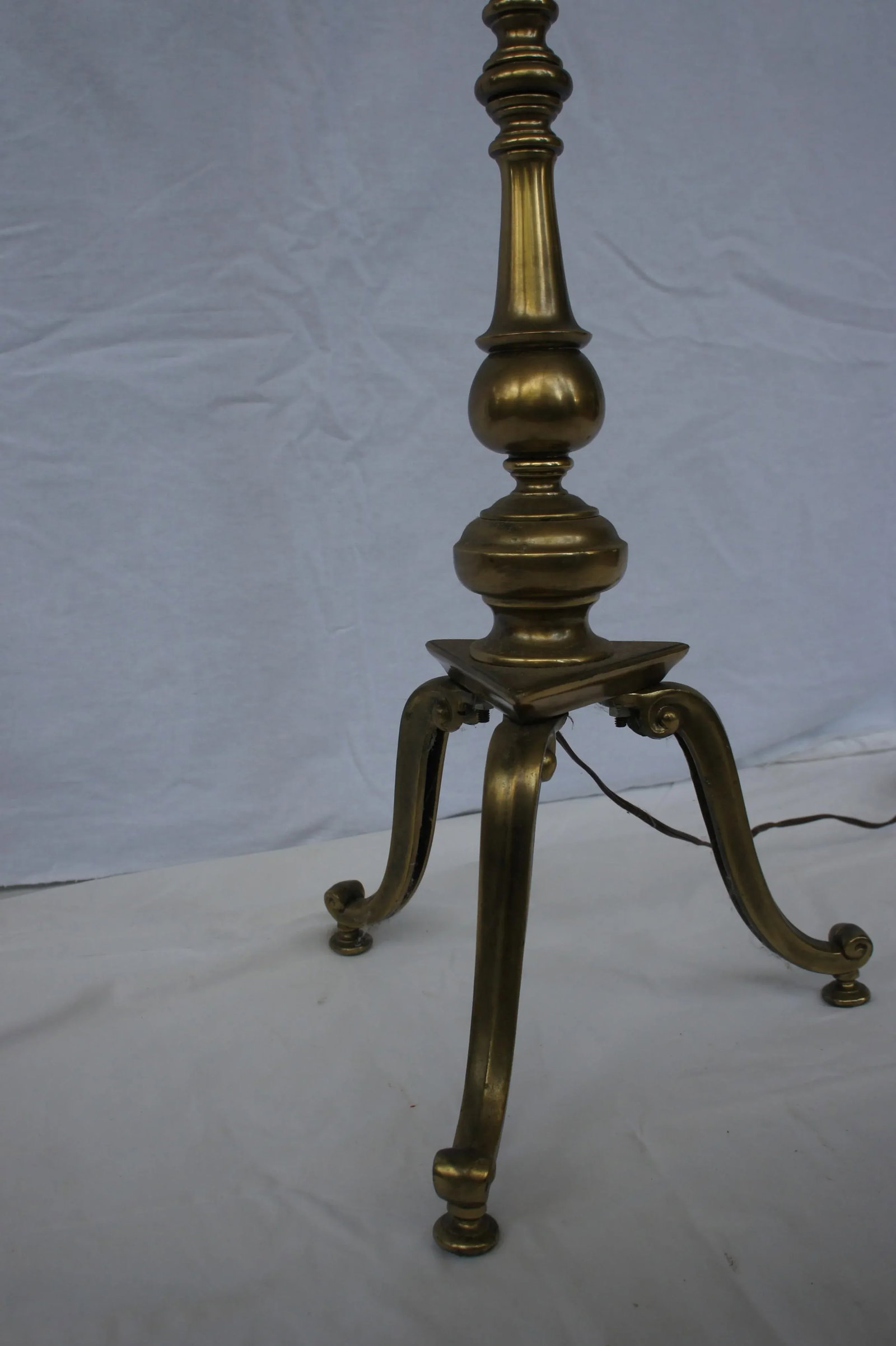 1960s Vintage Frederic Cooper Brass Floor Lamp - 5