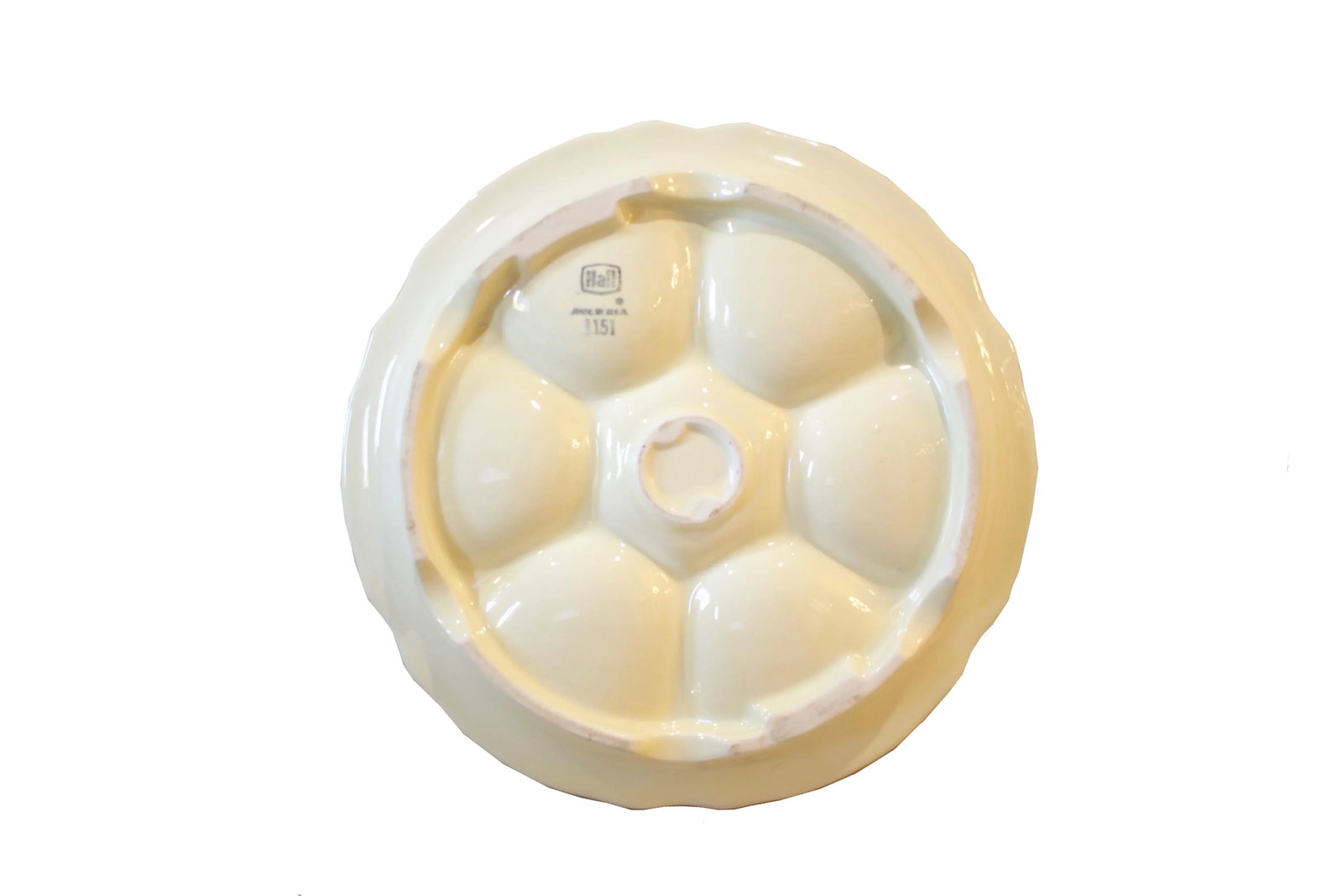 Vintage Oyster Plate by Hull - 2