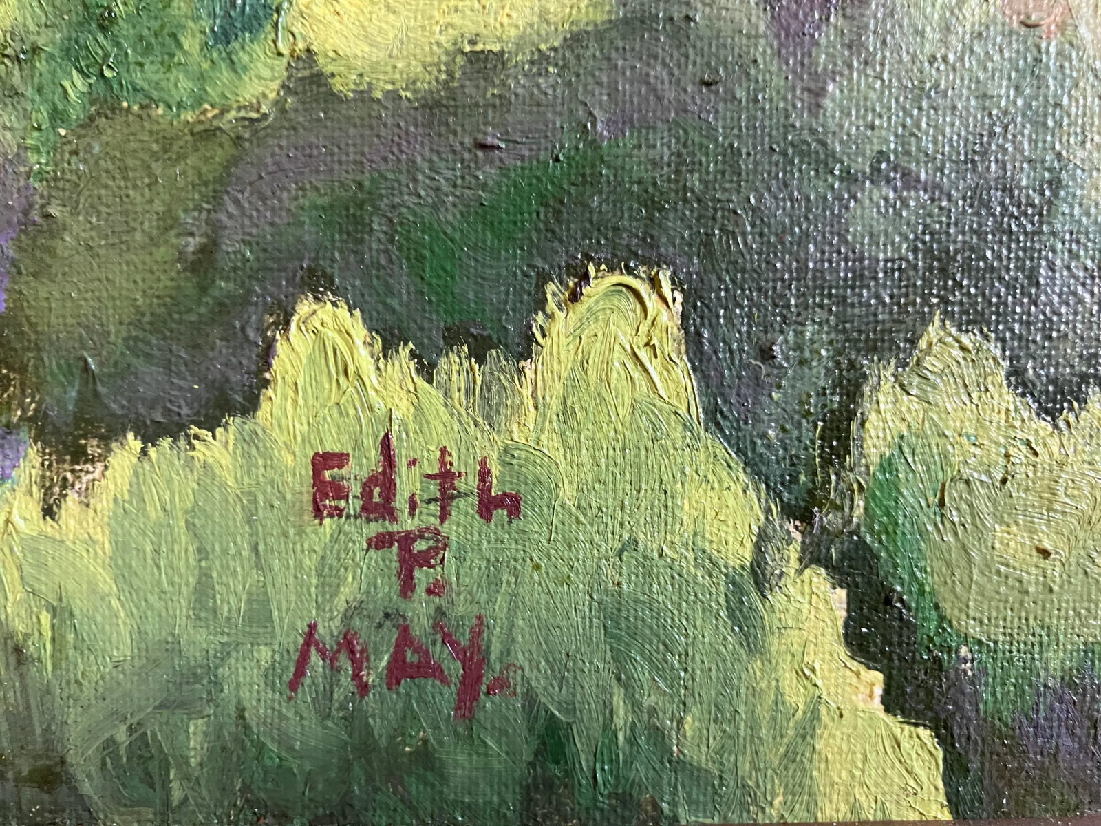 Southwest Sedona Arizona Landscape Painting, Edith P. May, San Francisco Women's Artist Association, - 4