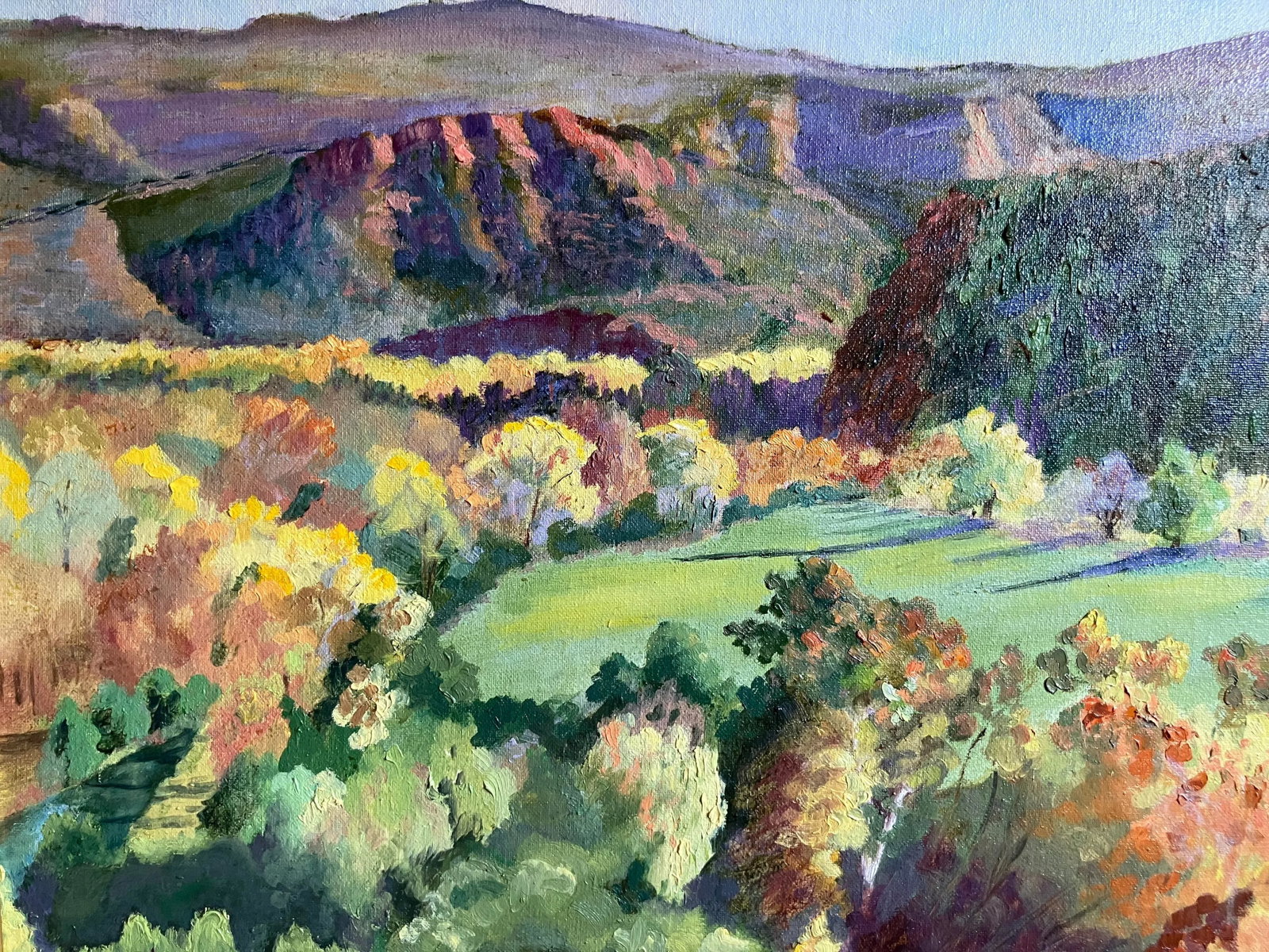 Southwest Sedona Arizona Landscape Painting, Edith P. May, San Francisco Women's Artist Association, - 6