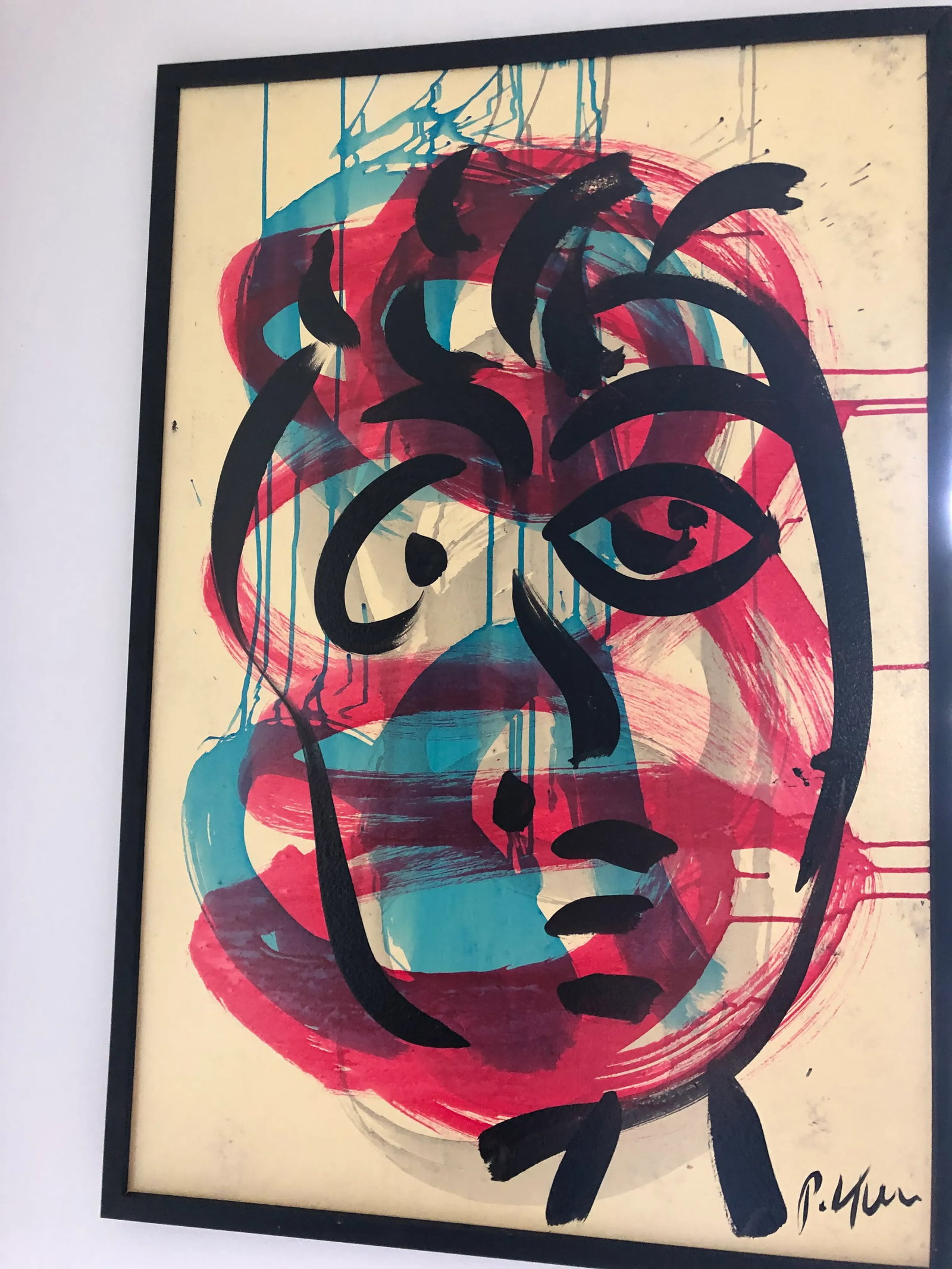 Modern Peter Robert Keil Signed Expressionist Painting With Certificate of Authenticity - 7