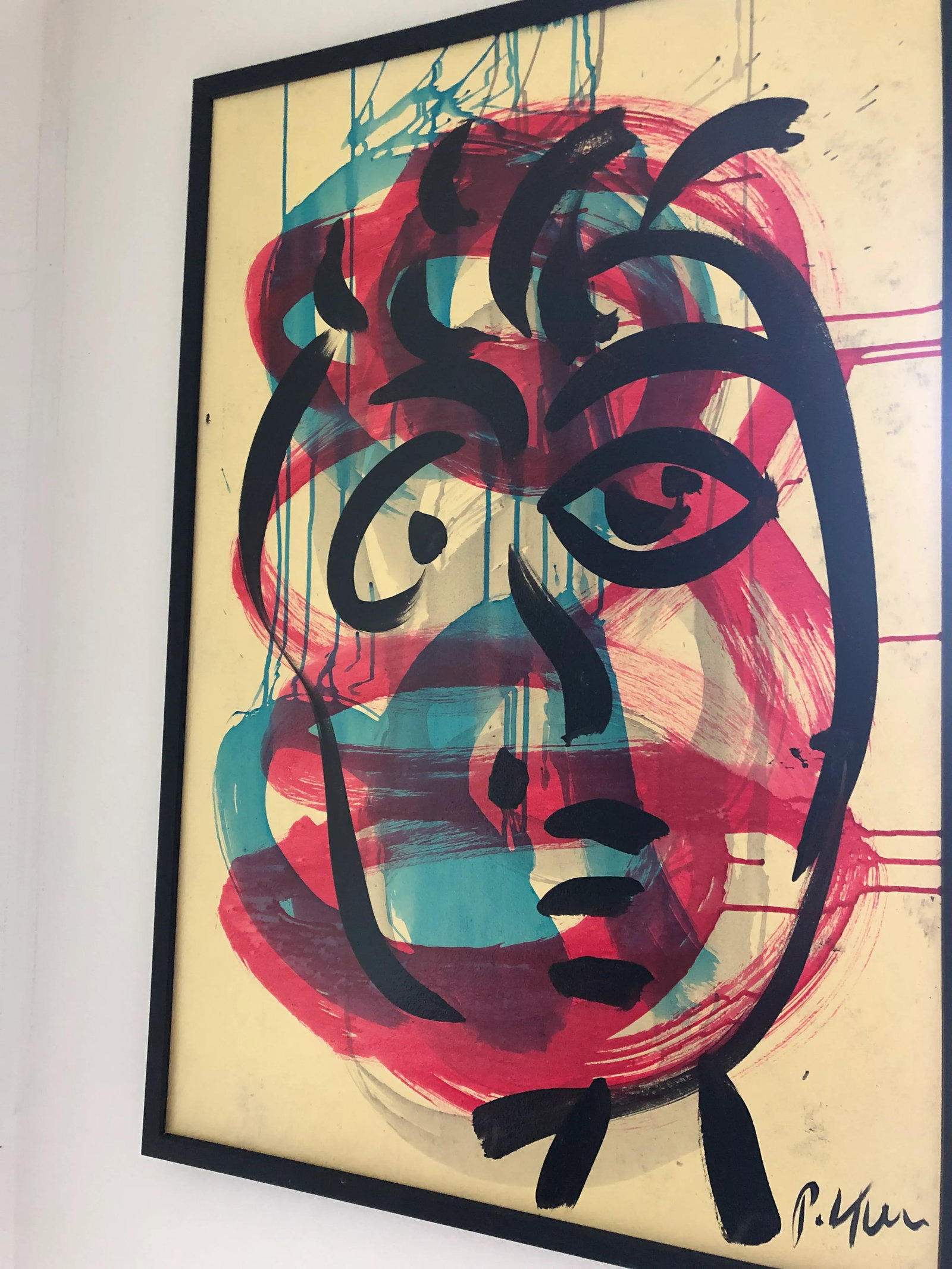 Modern Peter Robert Keil Signed Expressionist Painting With Certificate of Authenticity - 8