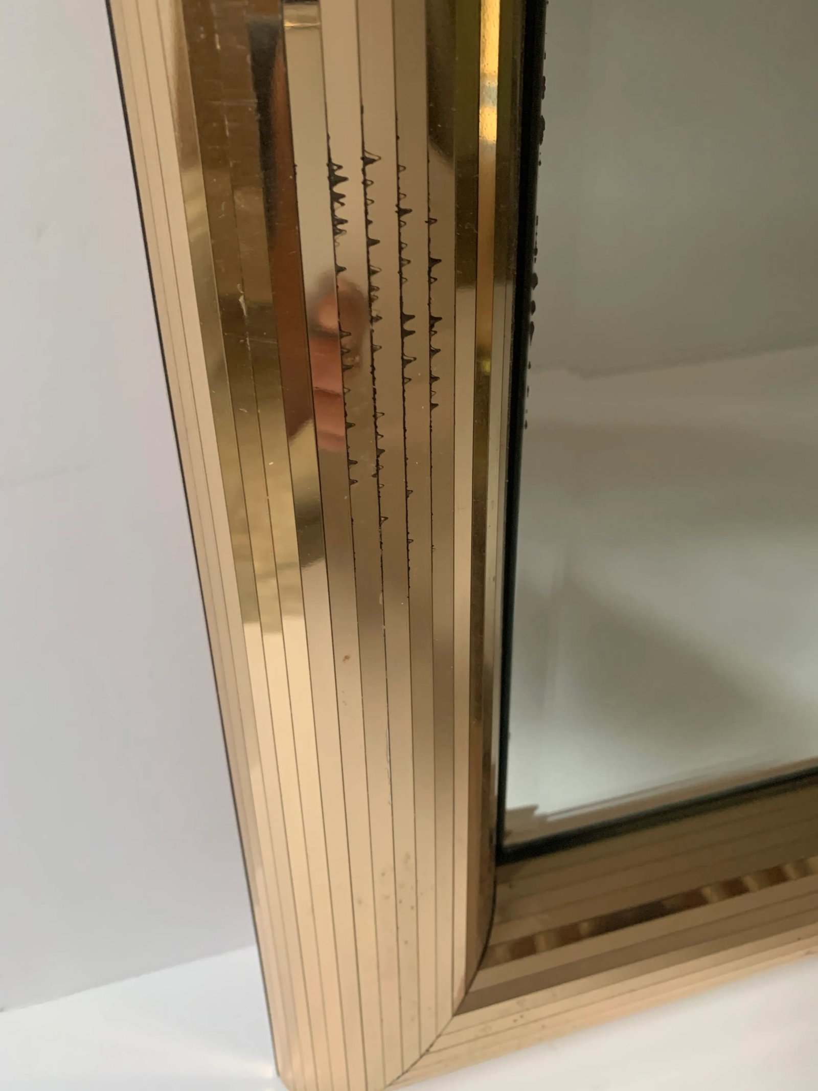Disco Ball Gold Square Mirror - 6