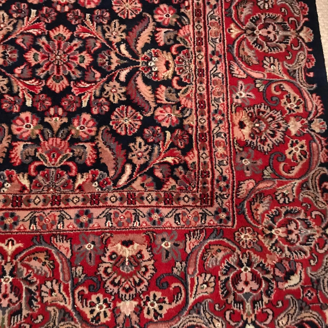 Large Traditional Oriental Rug - 7'9'' * 10' - 7