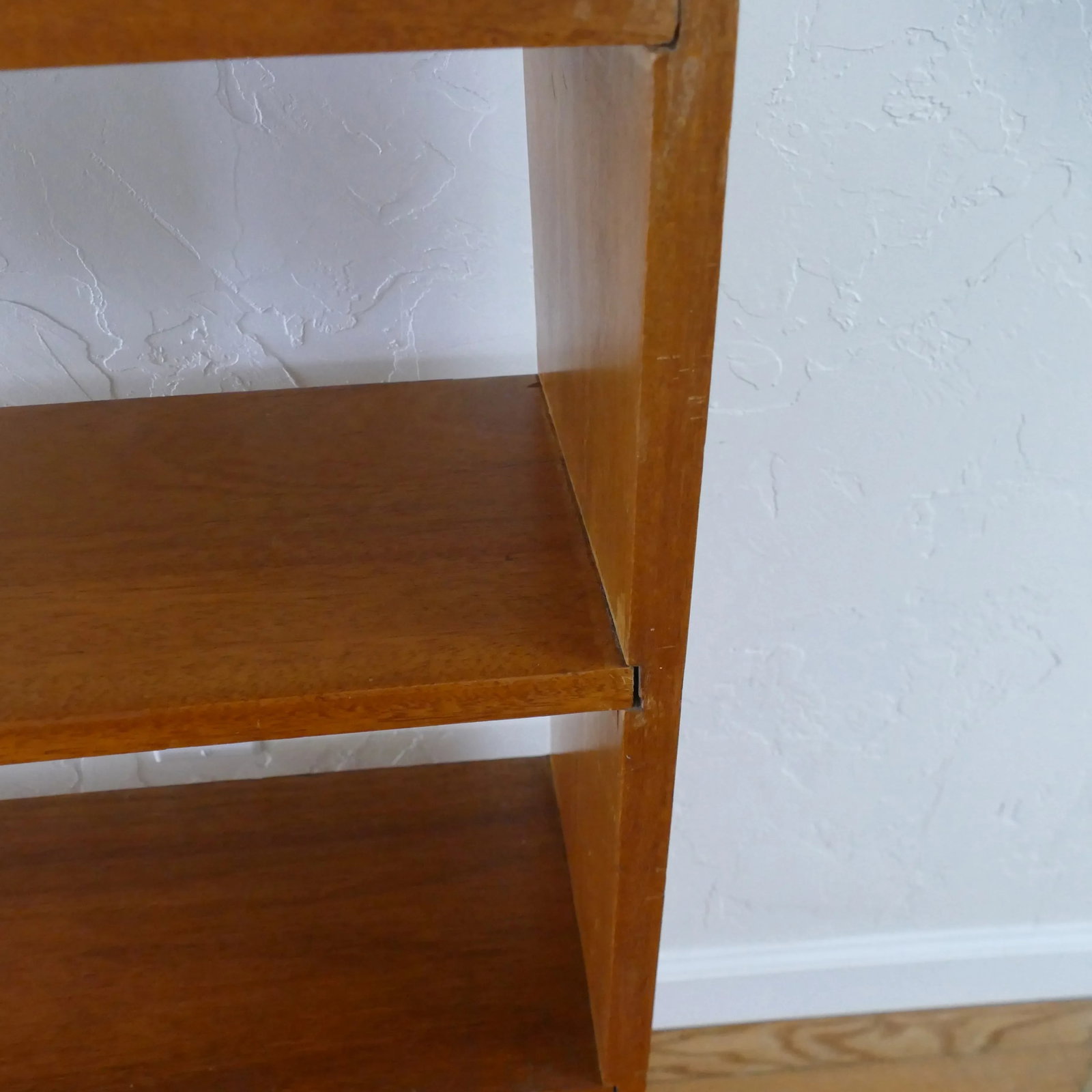 Mid-Century Hand Carved Calla Lily 4-Tier Wood Bookshelf - 8