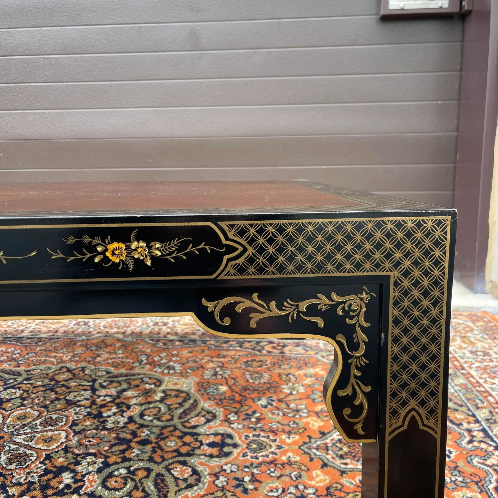 Vintage Drexel Et Cetera Collection Asian Chinoiserie Square Coffee or Cocktail Table - 5