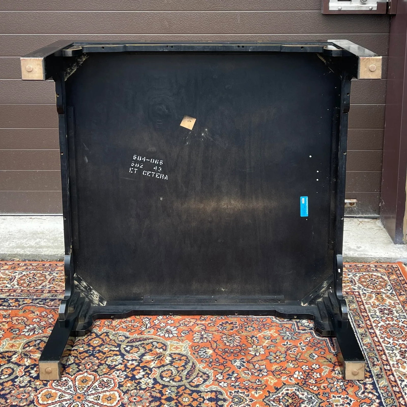 Vintage Drexel Et Cetera Collection Asian Chinoiserie Square Coffee or Cocktail Table - 9