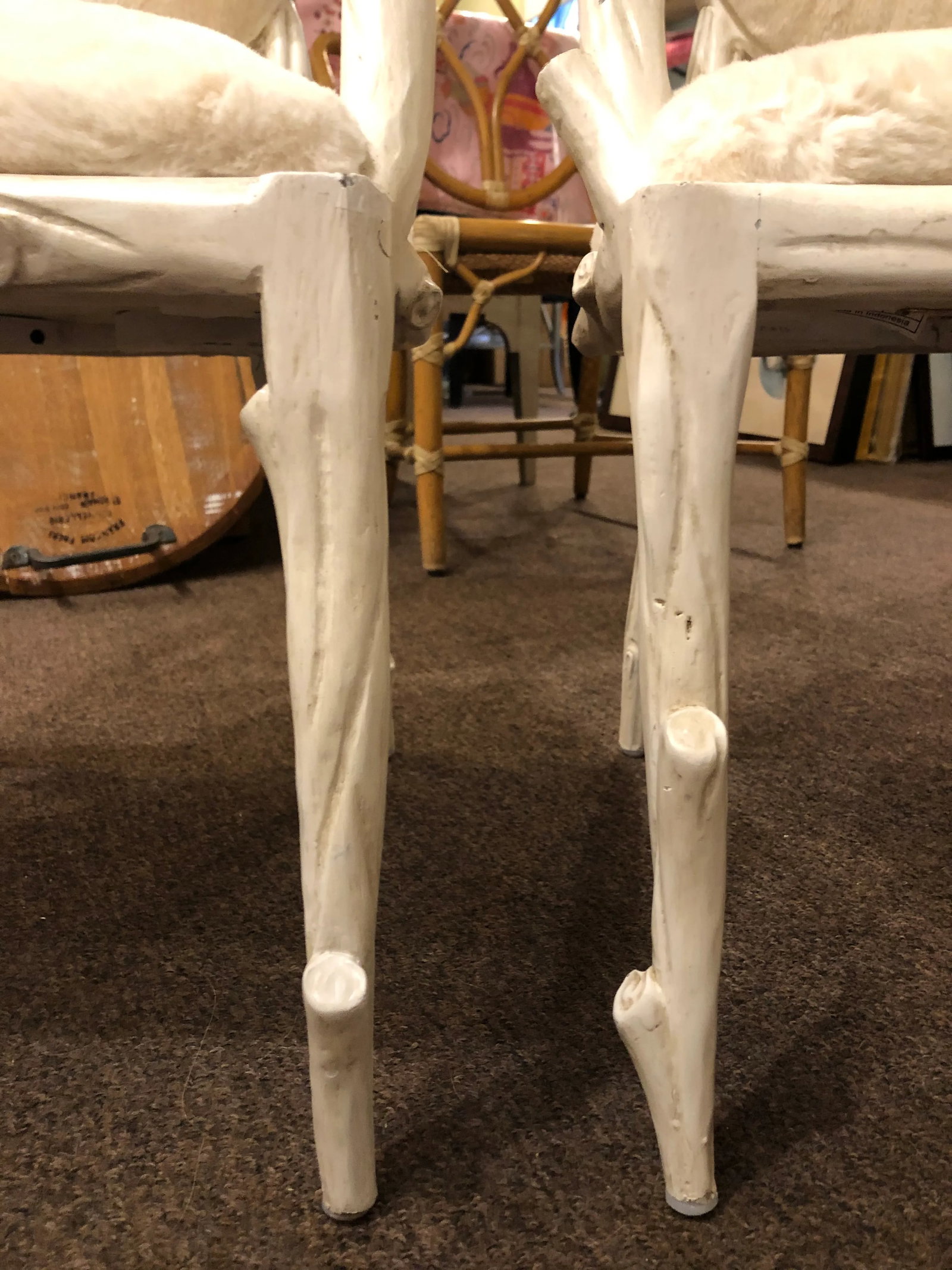 Children's Bird Motif Armchairs- A Pair - 5