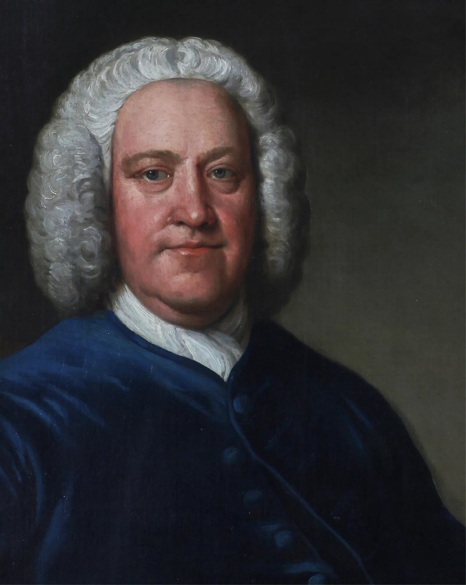 Circle of Jean Baptiste Van Loo, Large 18th Century English Portrait Painting of an Aristocrat - 10