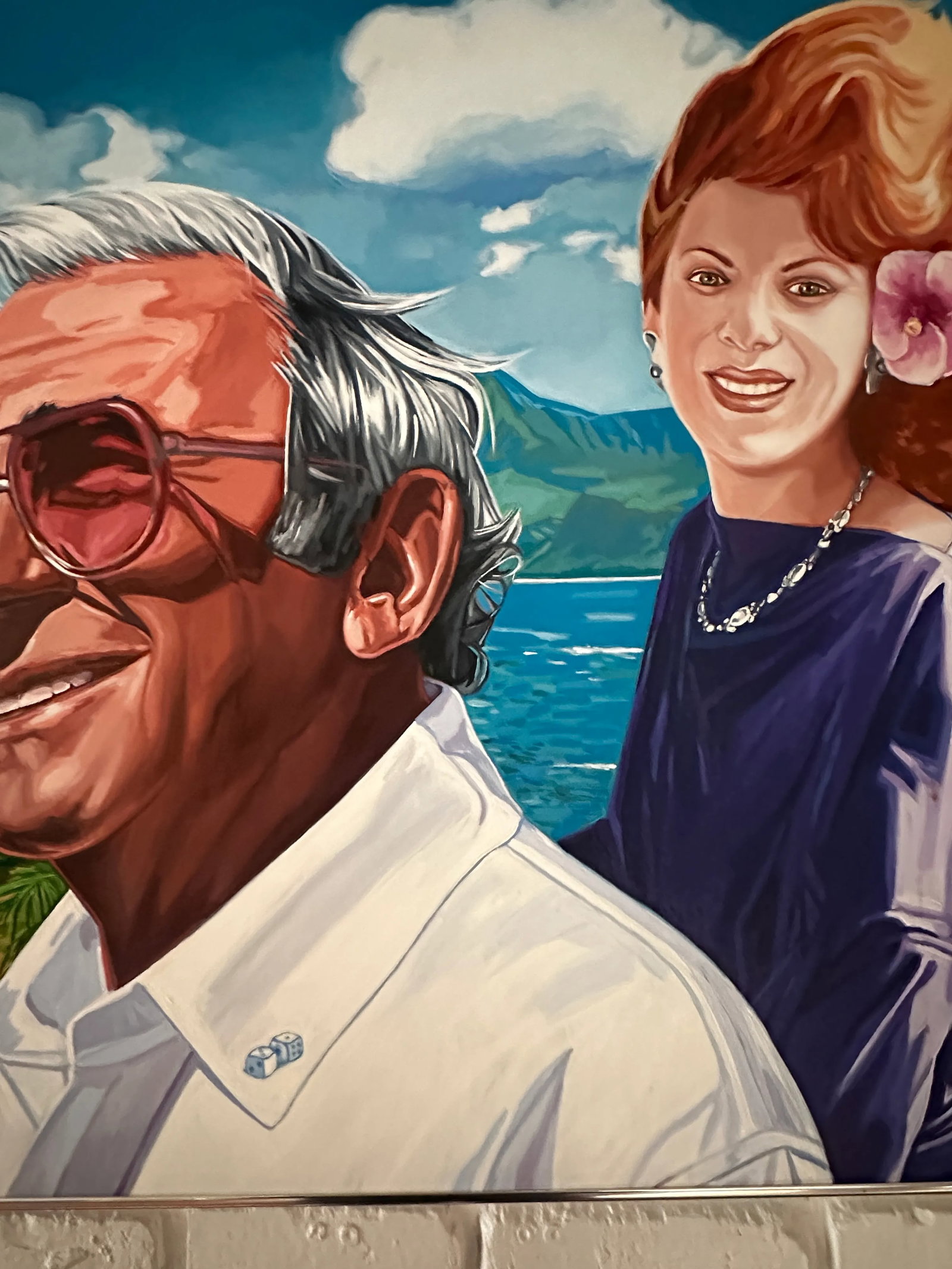 Large Original Pop Art Photorealistic Portrait by Suzanne Osterweil Weber 2000 - 7