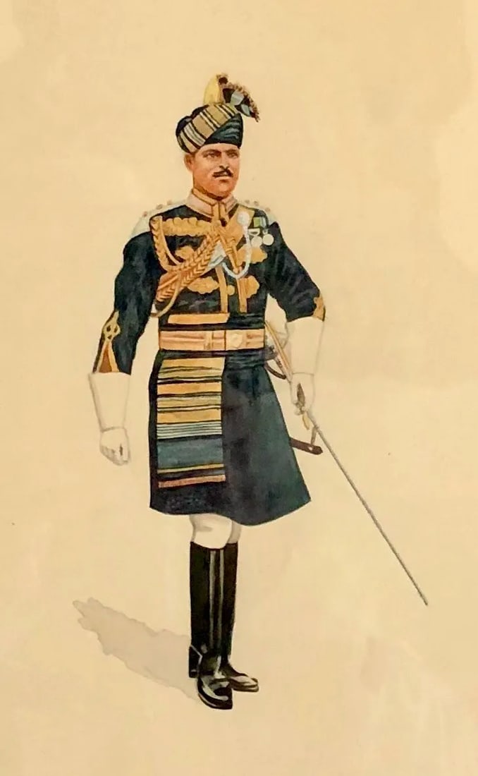 British Raj Soldier - 15th Lancer's 1937 - 2