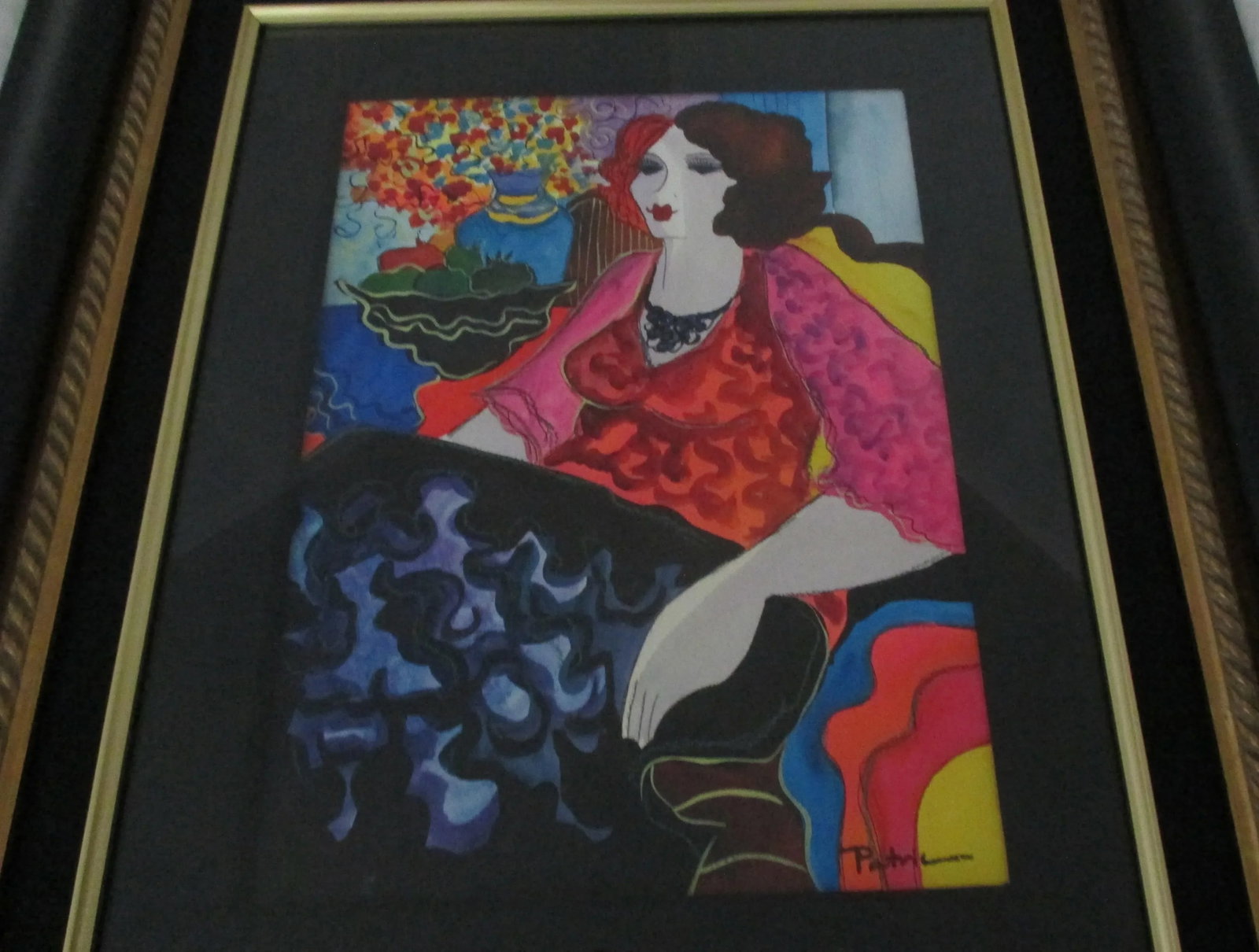 Patricia Govezensky Watercolor Original Painting - 2