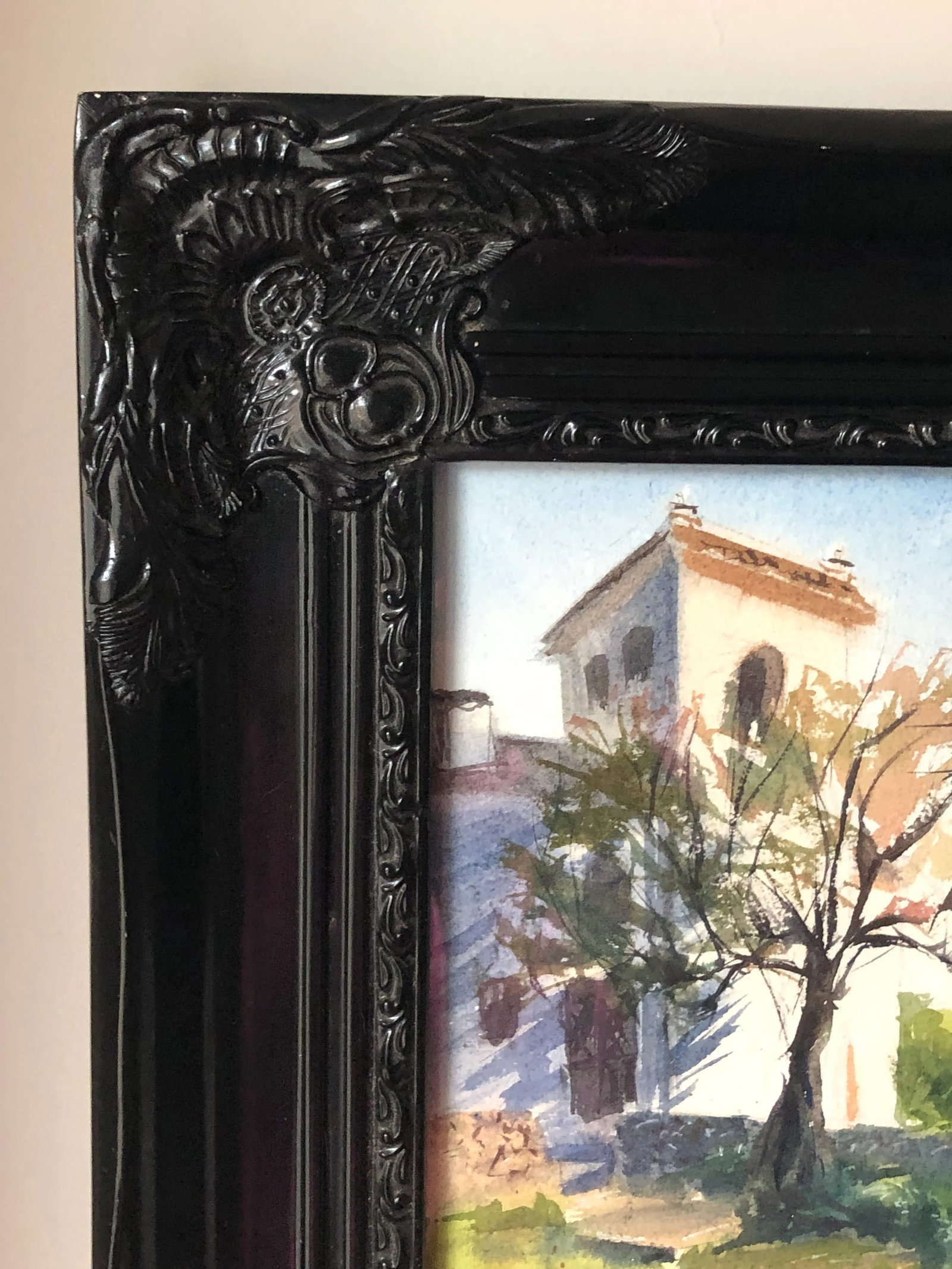 Original Watercolor "House Painting, Italy Landscape" - Zhanna Kan - 6