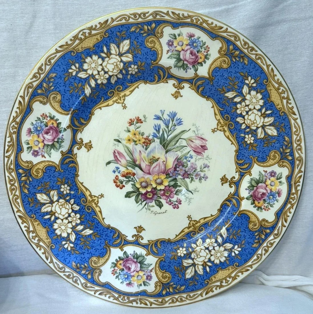 Early 20th Century Myott Dinner Plates - Set of 12 - 2
