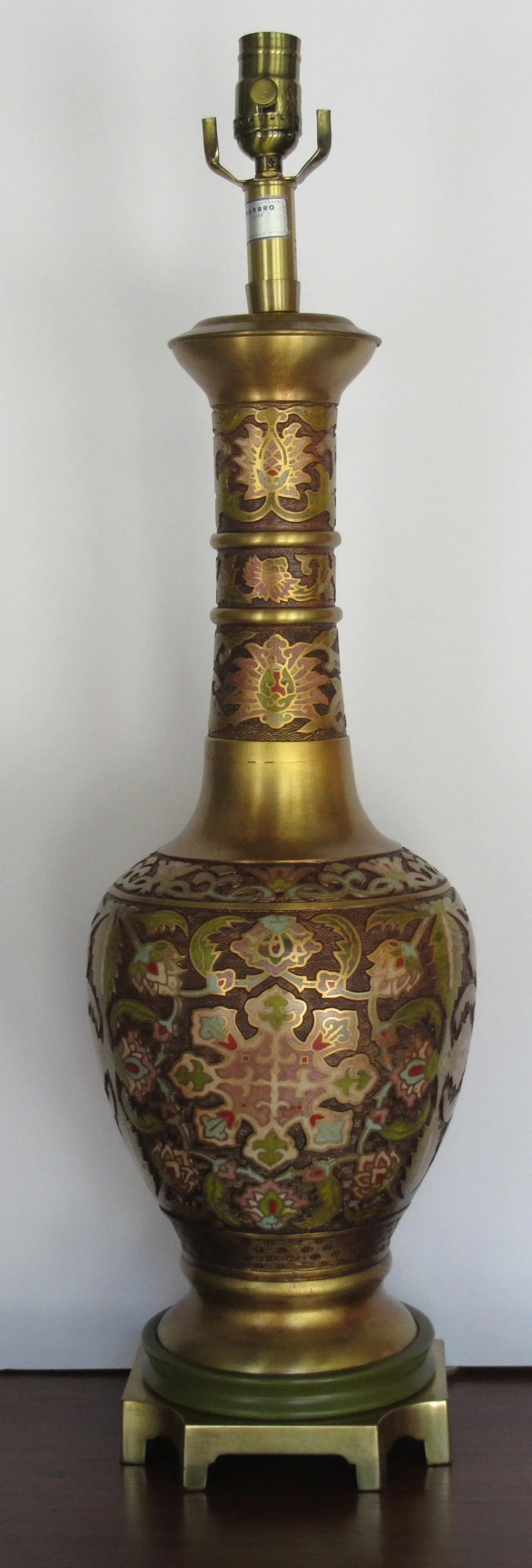 Marbro Cloisonne Table Lamp - 4