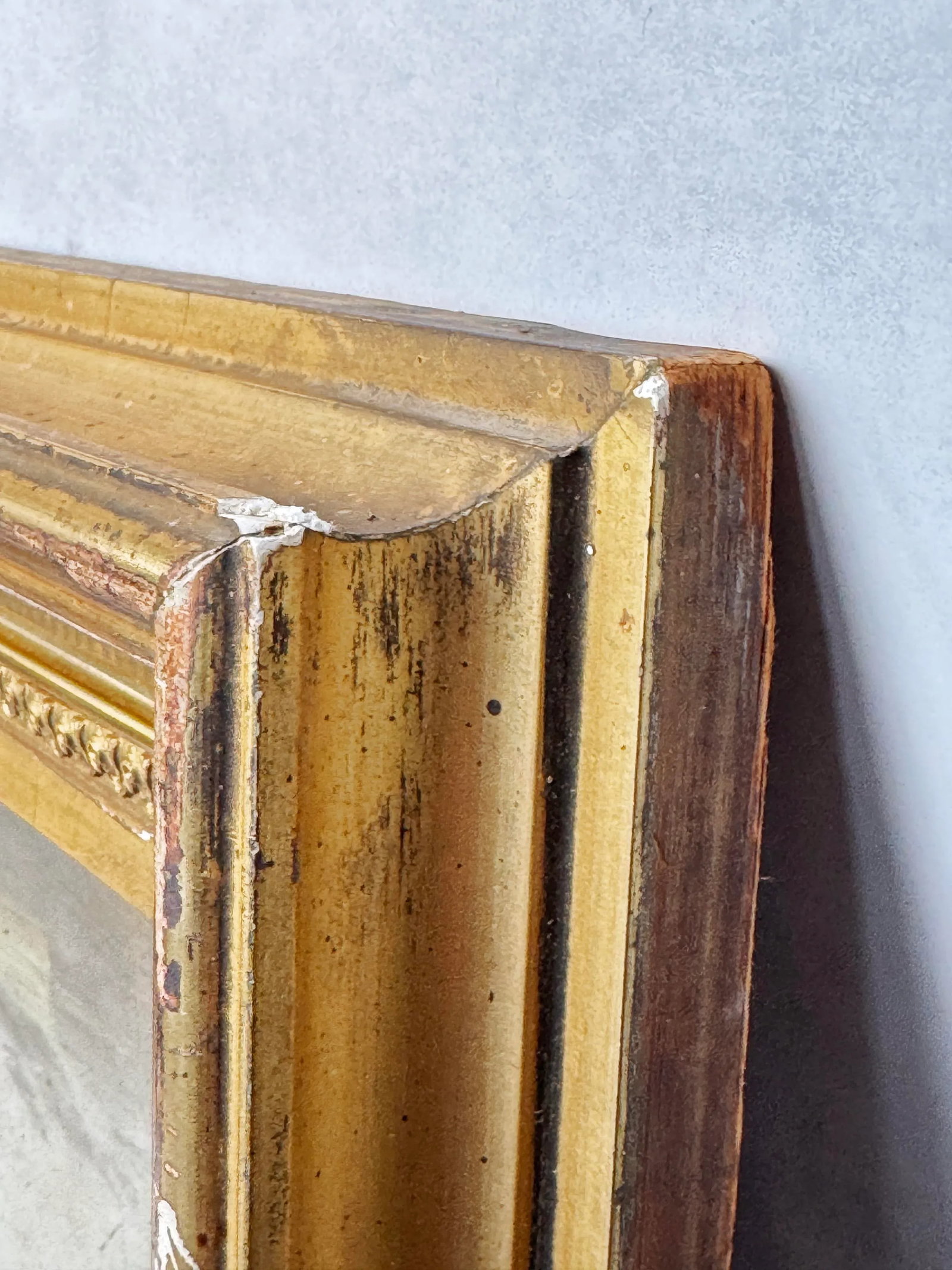 Antique 19th Century Equestrian Portrait Oil on Canvas in Period Gilt Frame - 10