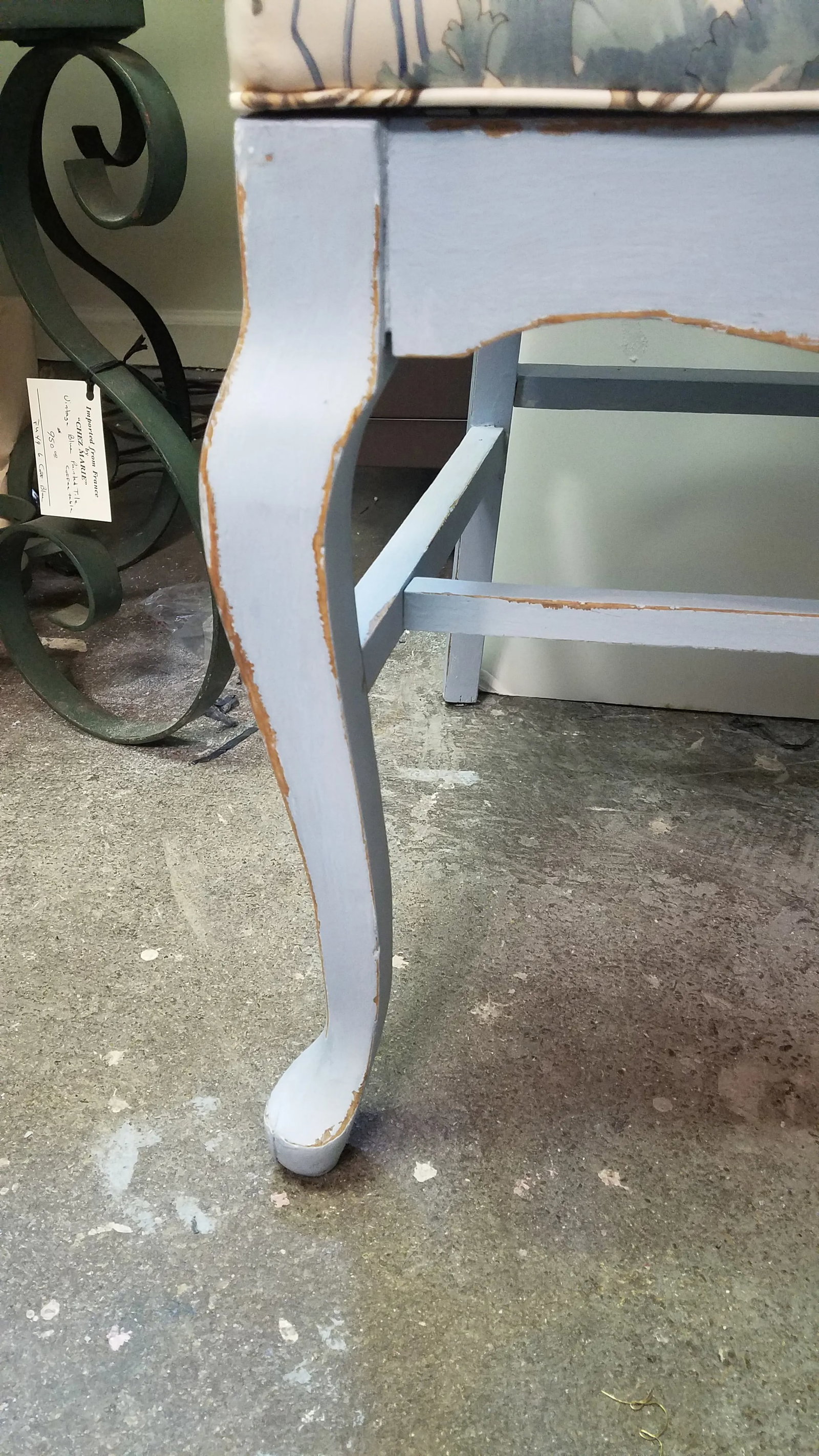 Painted Antique Chairs- a Pair - 6