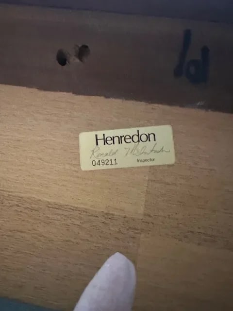 1980s Henredon Dining Room Table With Two Leaves - 2