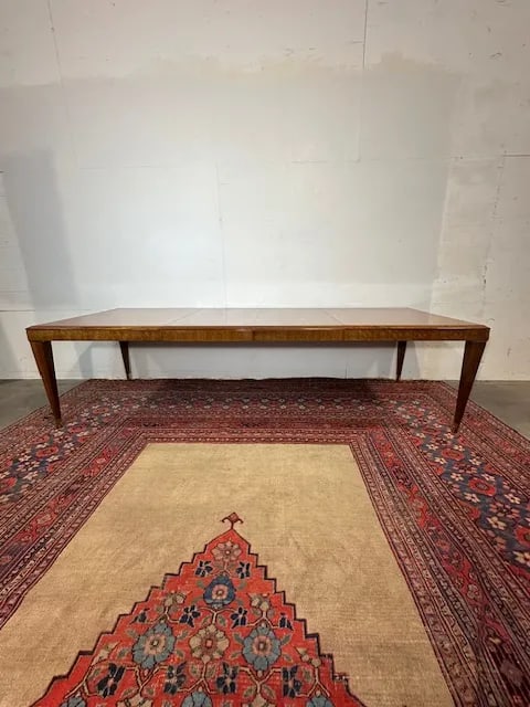 1980s Henredon Dining Room Table With Two Leaves - 6