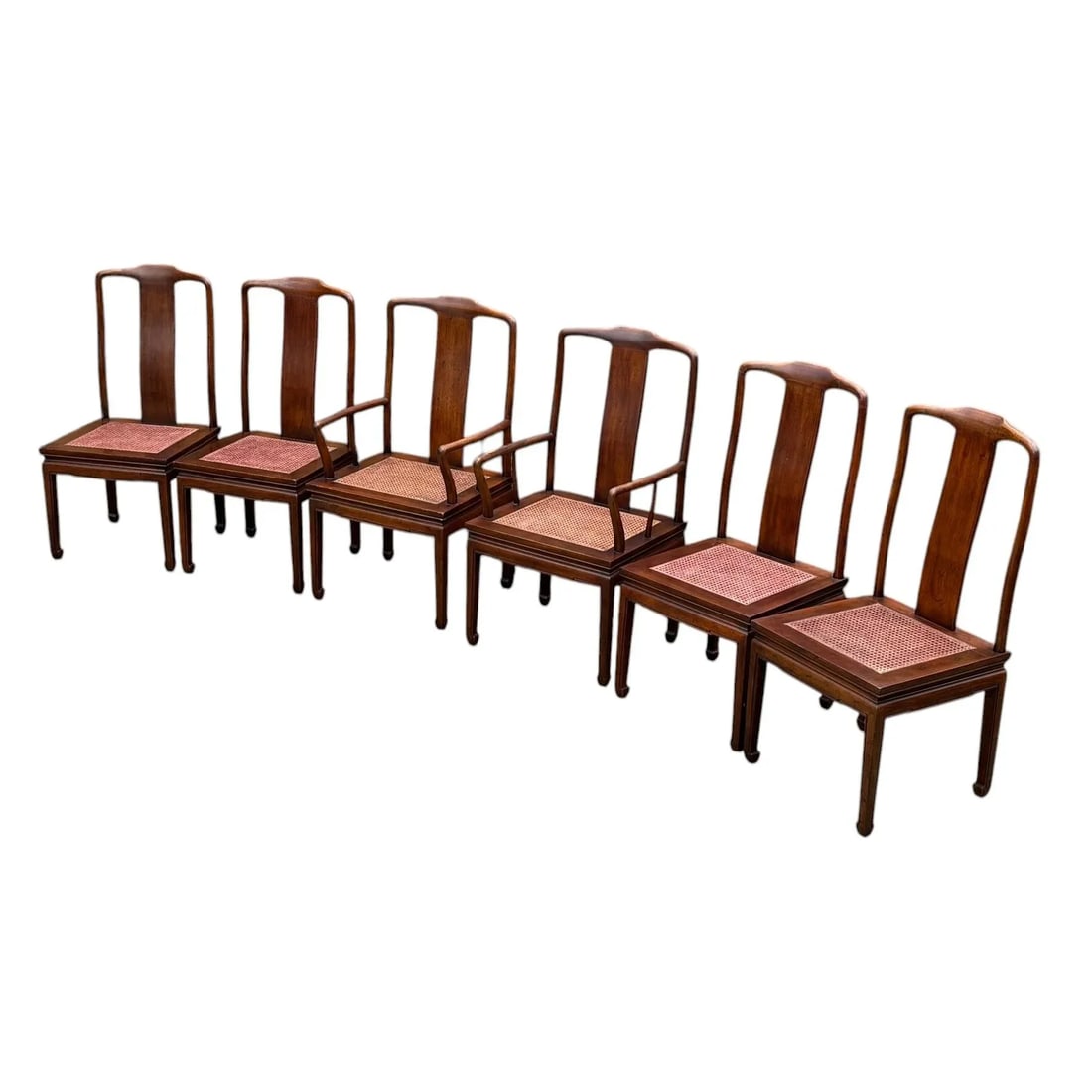 Mid 20th Century Set of Six Henredon Mahogany Dining Chairs - 2